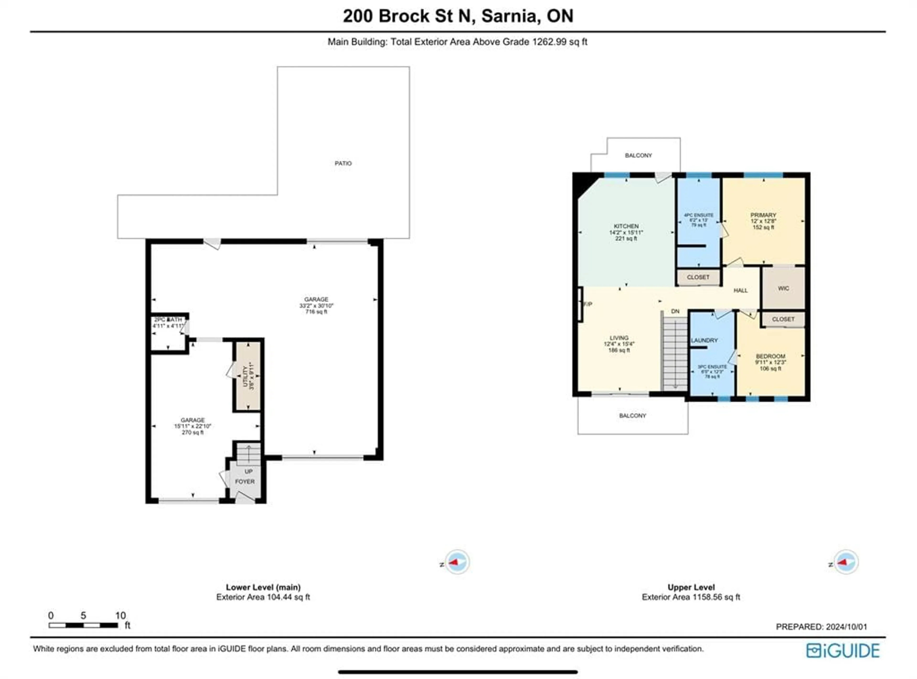 Floor plan for 200 BROCK St, Sarnia Ontario N7T 5Z3