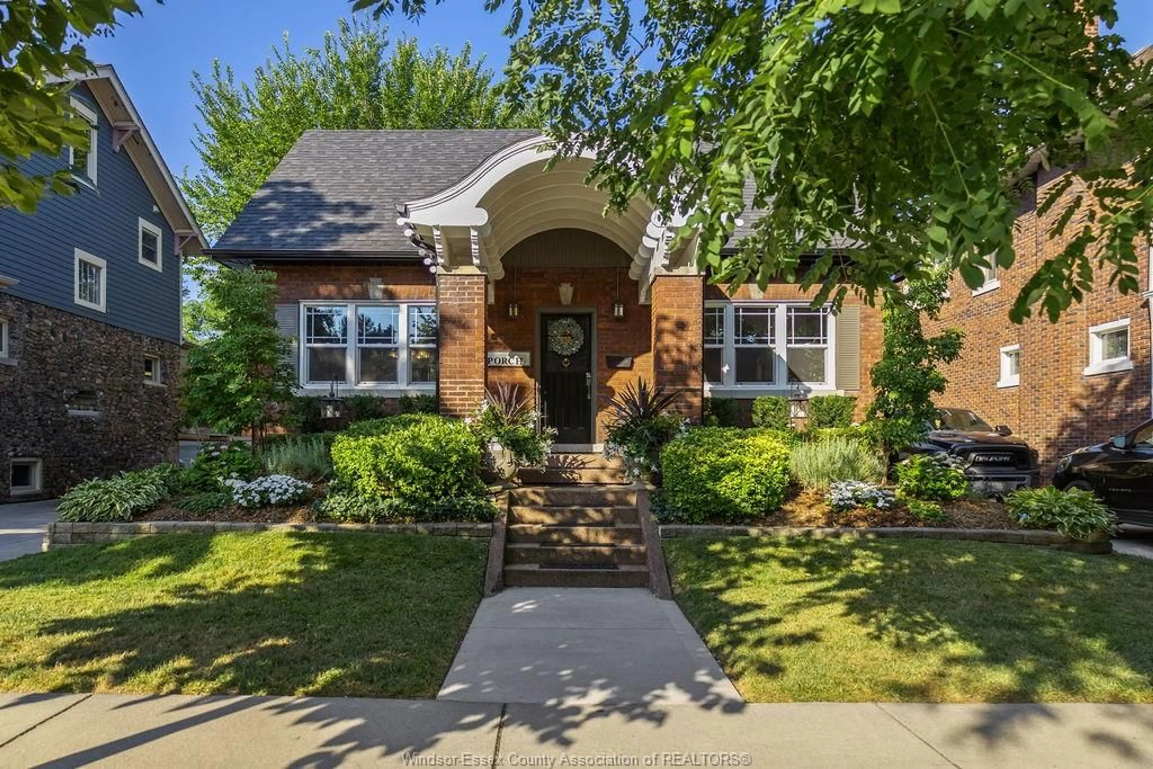 Home with brick exterior material, street for 1229 Chilver, Windsor Ontario N8Y 2L2