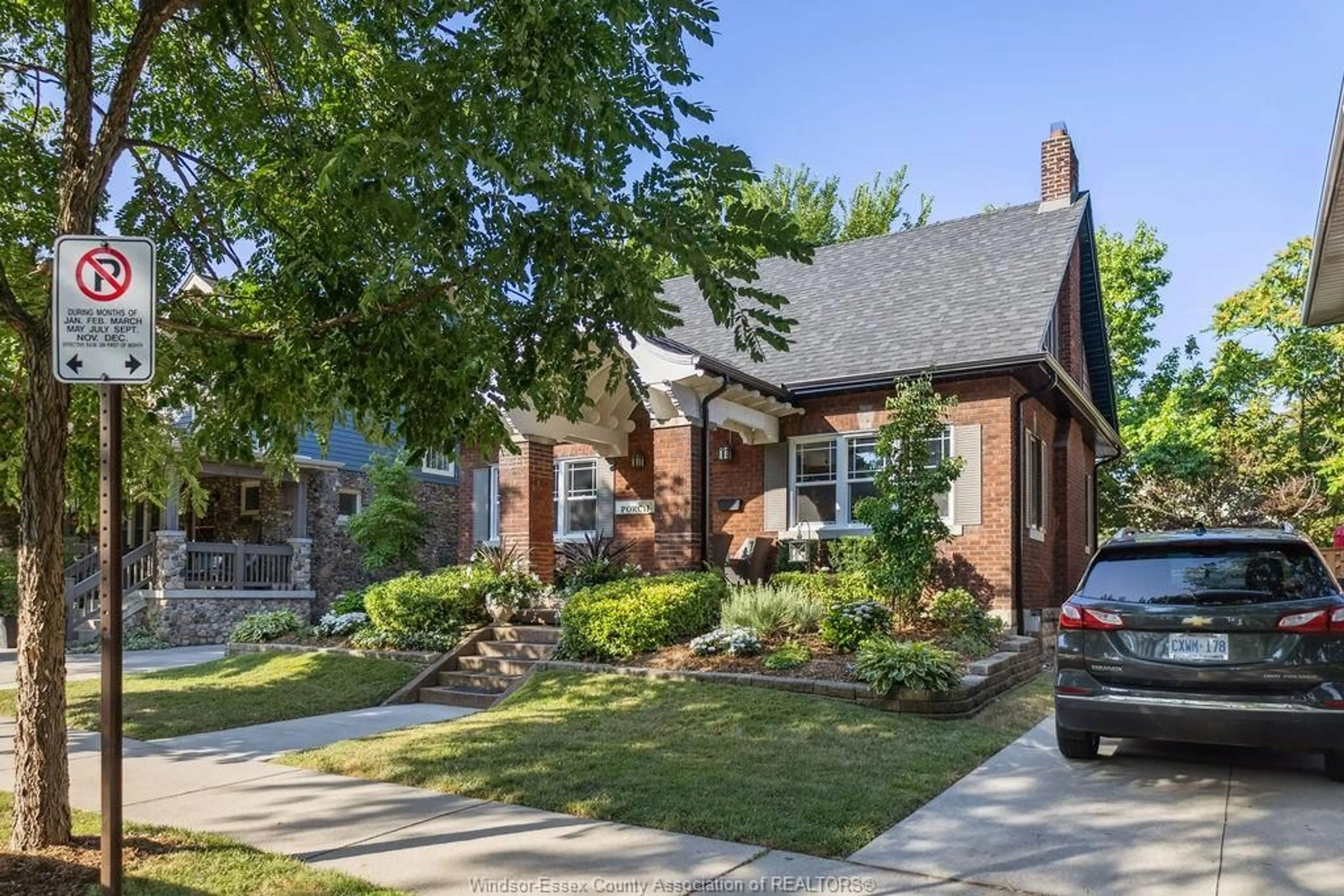 Home with brick exterior material, street for 1229 Chilver, Windsor Ontario N8Y 2L2
