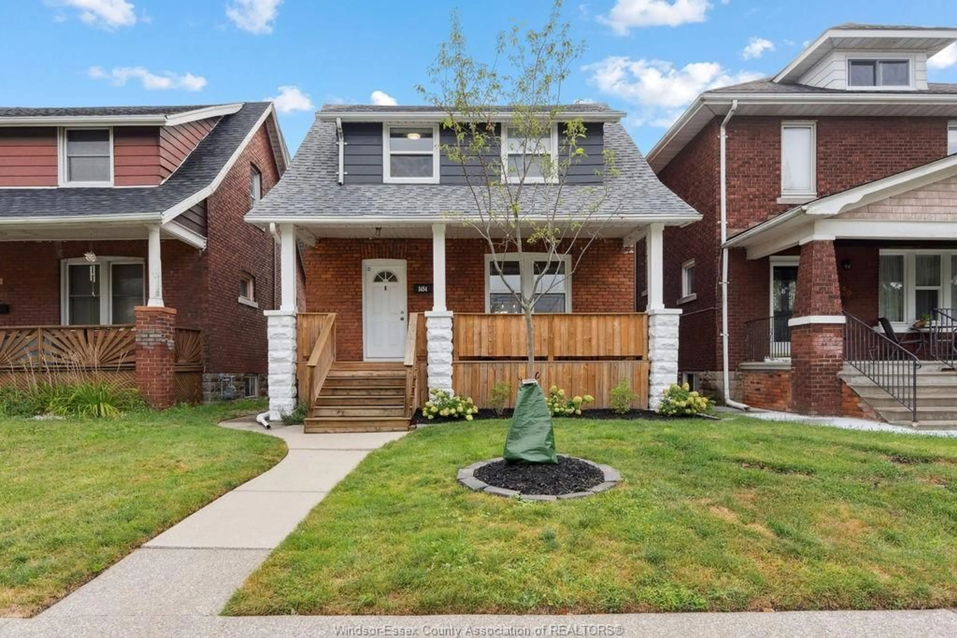 Home with brick exterior material, street for 1454 MOY, Windsor Ontario N8X 4S8