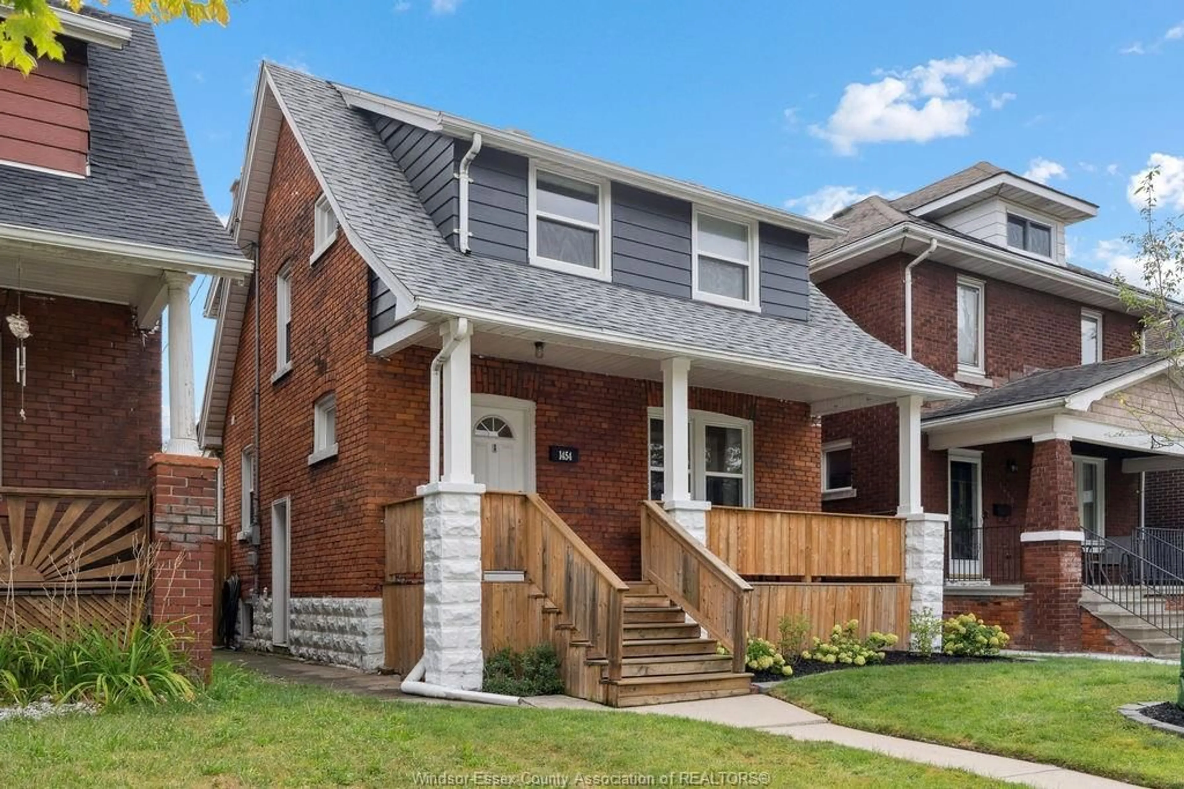 Home with brick exterior material, street for 1454 MOY, Windsor Ontario N8X 4S8