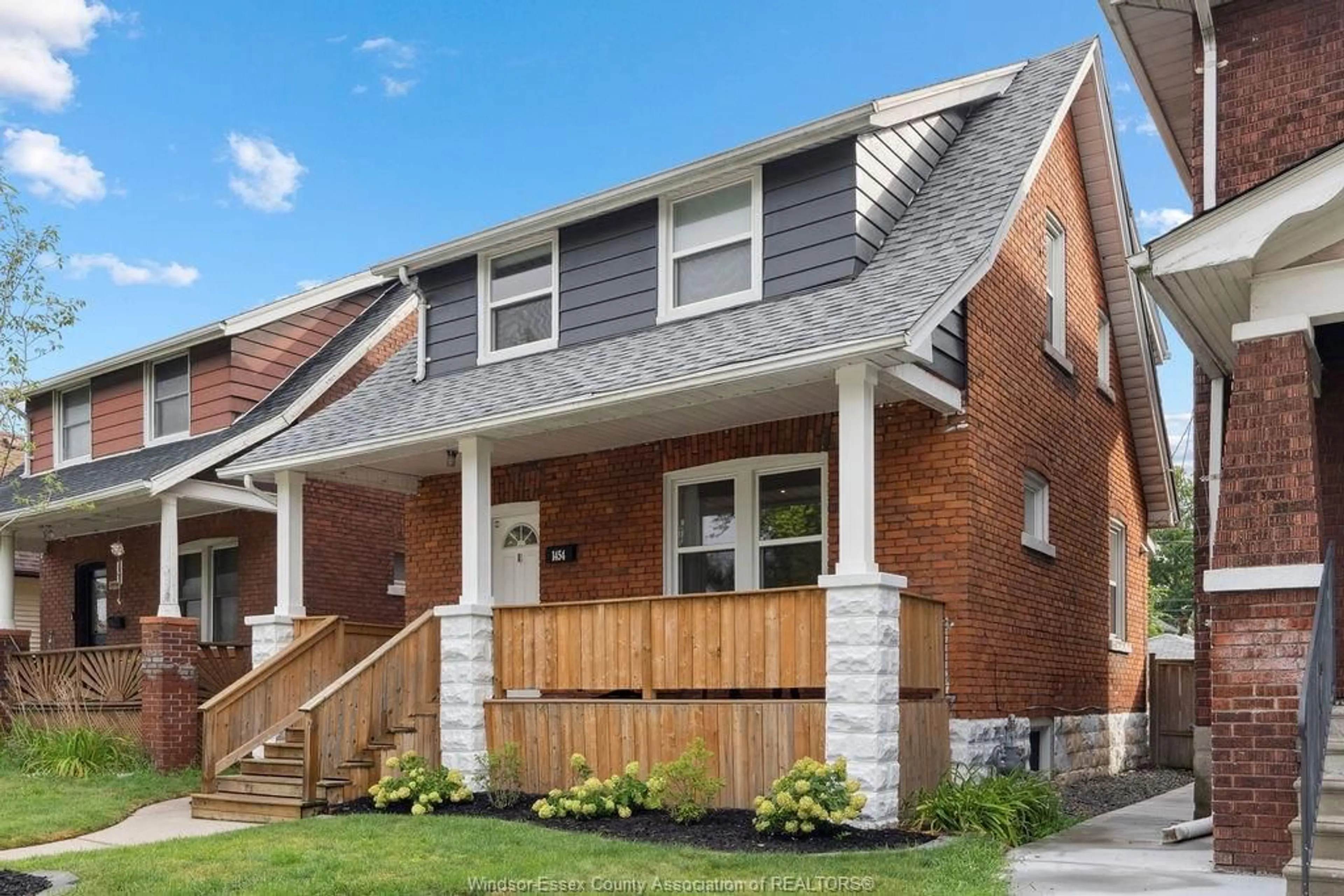 Home with brick exterior material, street for 1454 MOY, Windsor Ontario N8X 4S8
