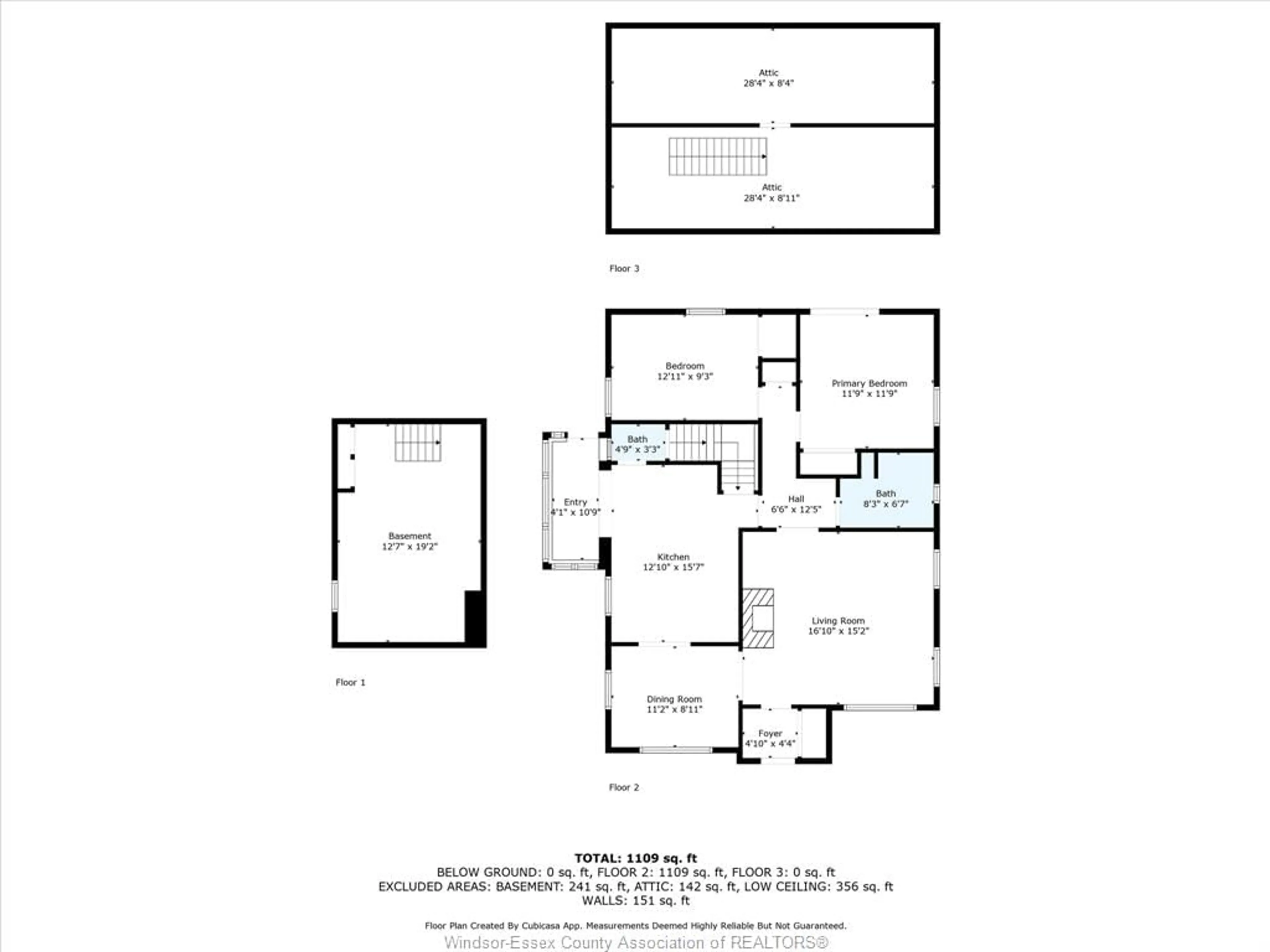 Floor plan for 297 FAIRVIEW Blvd, Windsor Ontario N8S 3C9