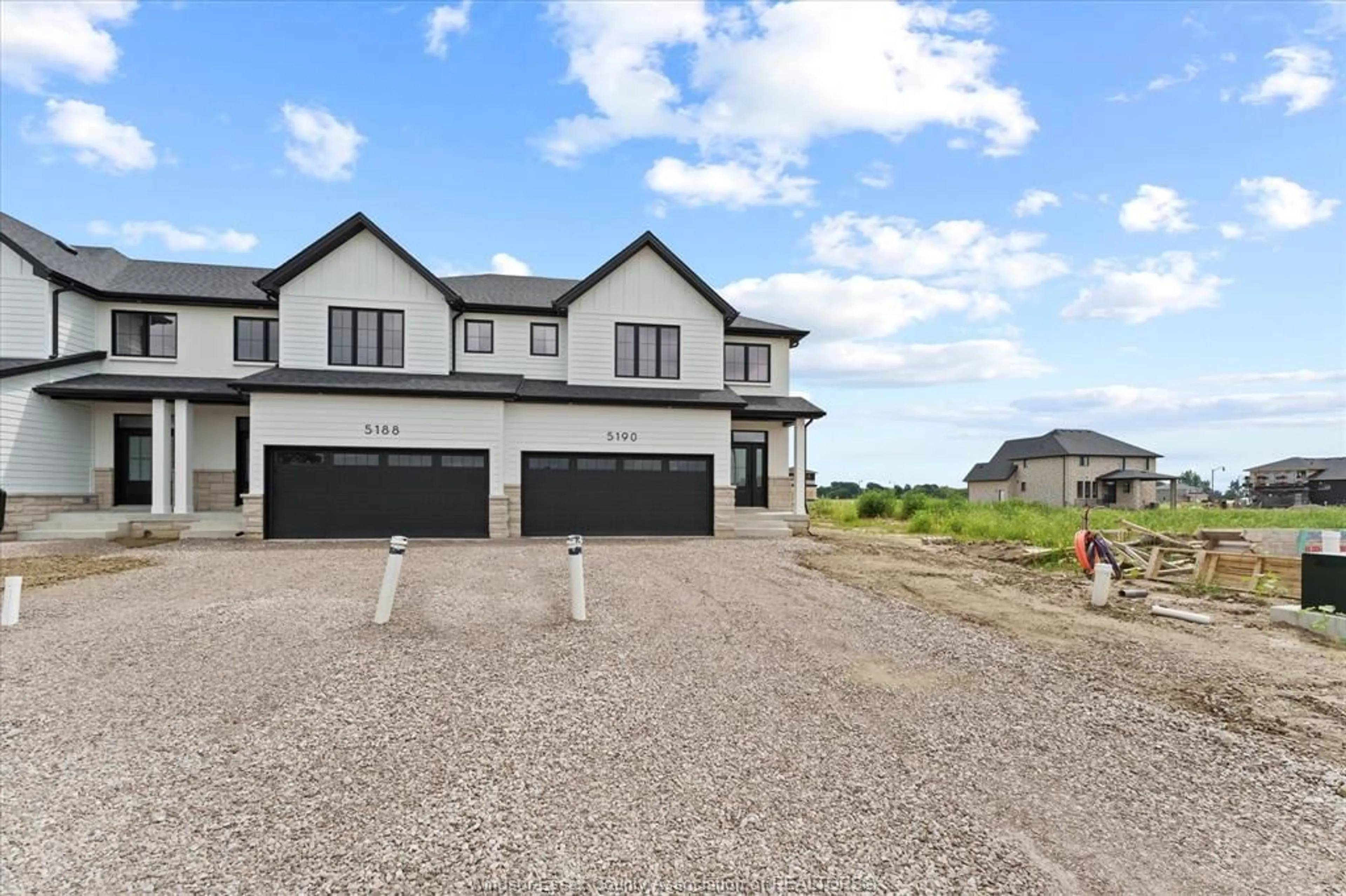 A pic from outside/outdoor area/front of a property/back of a property/a pic from drone, street for 5190 TALIA Trail, Tecumseh Ontario N0R 1K0