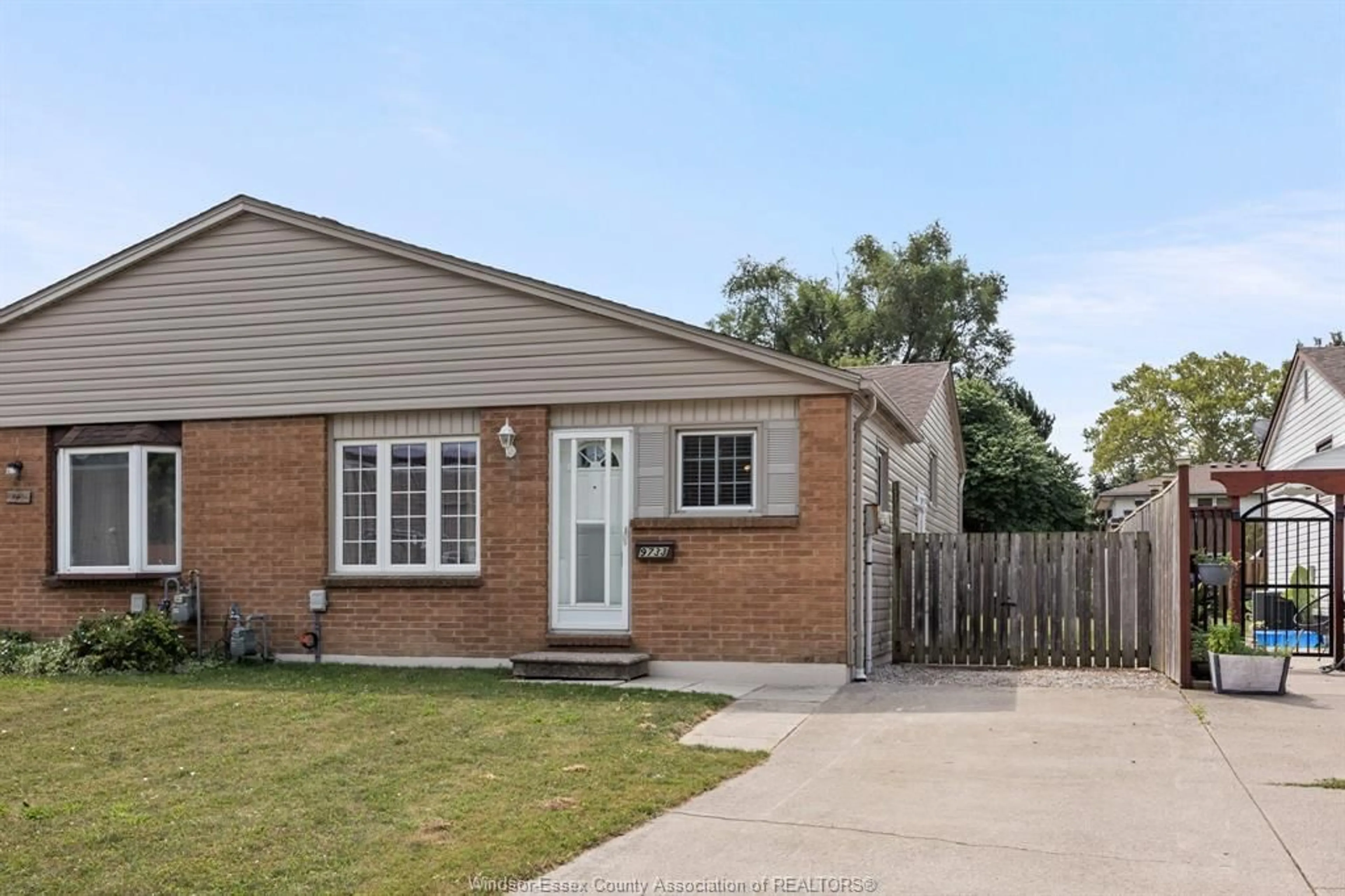 Home with brick exterior material, street for 9733 MELVILLE, Windsor Ontario N8R 1B4
