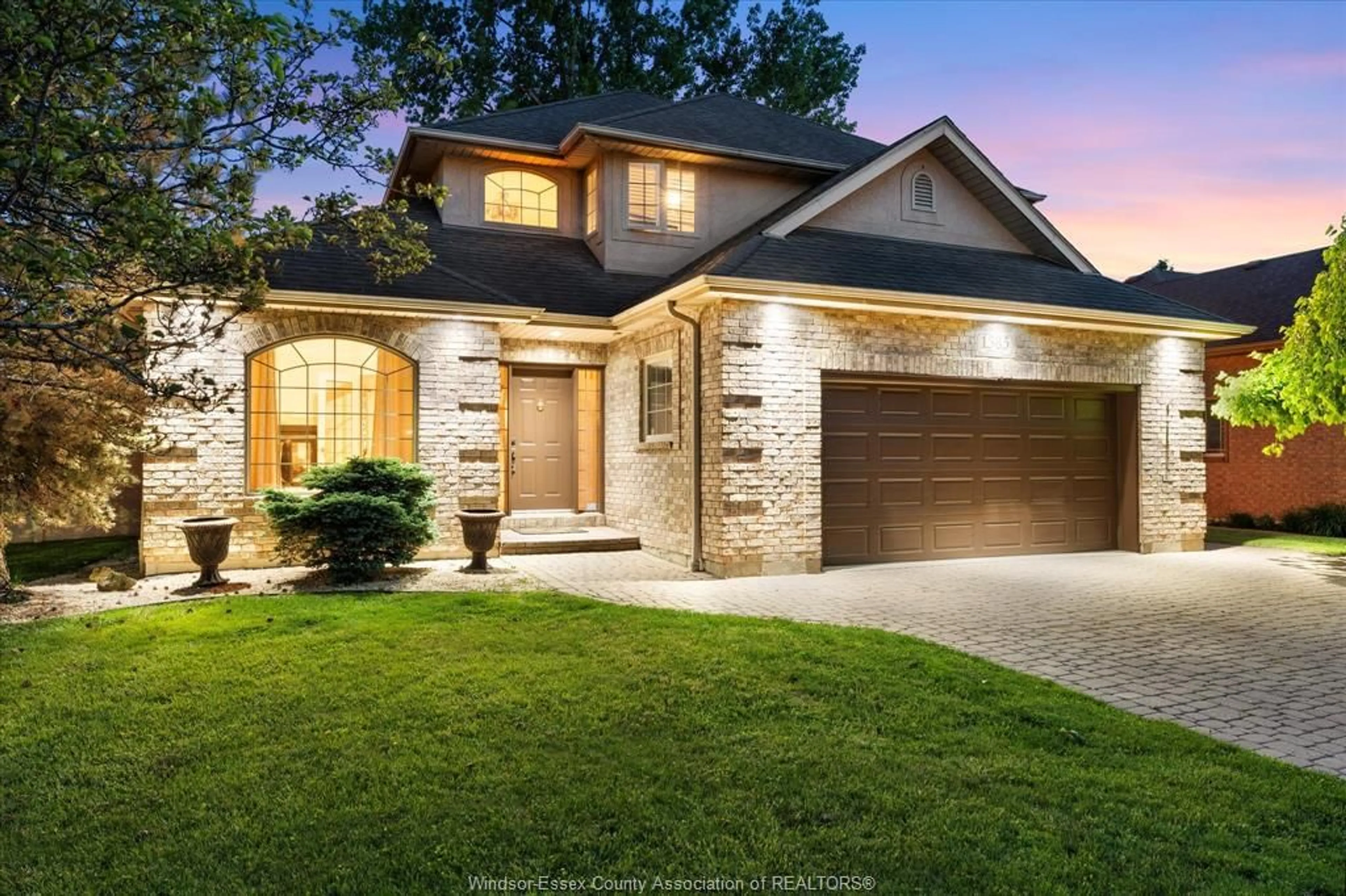 Home with brick exterior material, street for 1385 MORTON Dr, LaSalle Ontario N9J 3S9