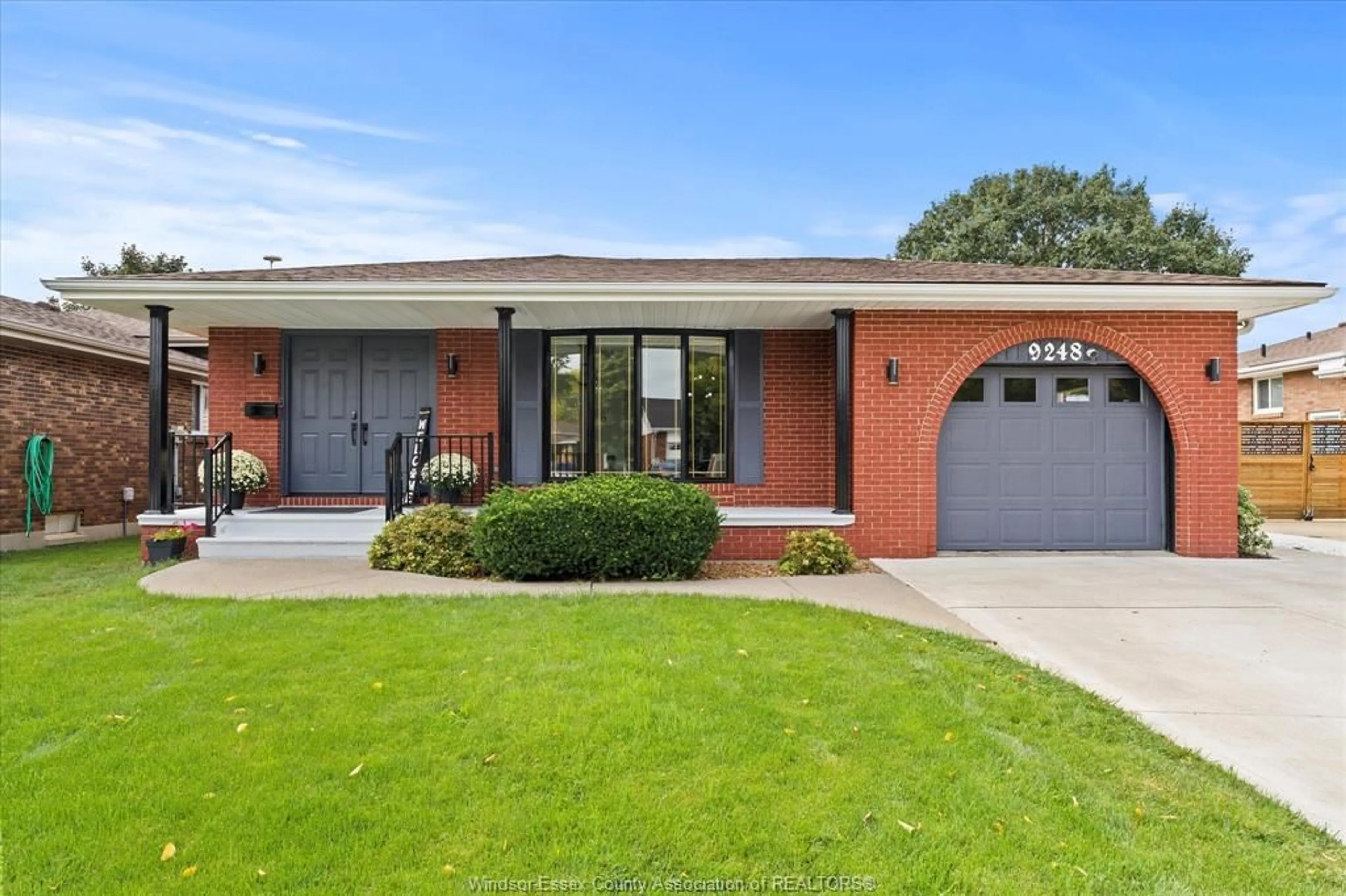 Home with brick exterior material, street for 9248 ESPLANADE Dr, Windsor Ontario N8R 1J1