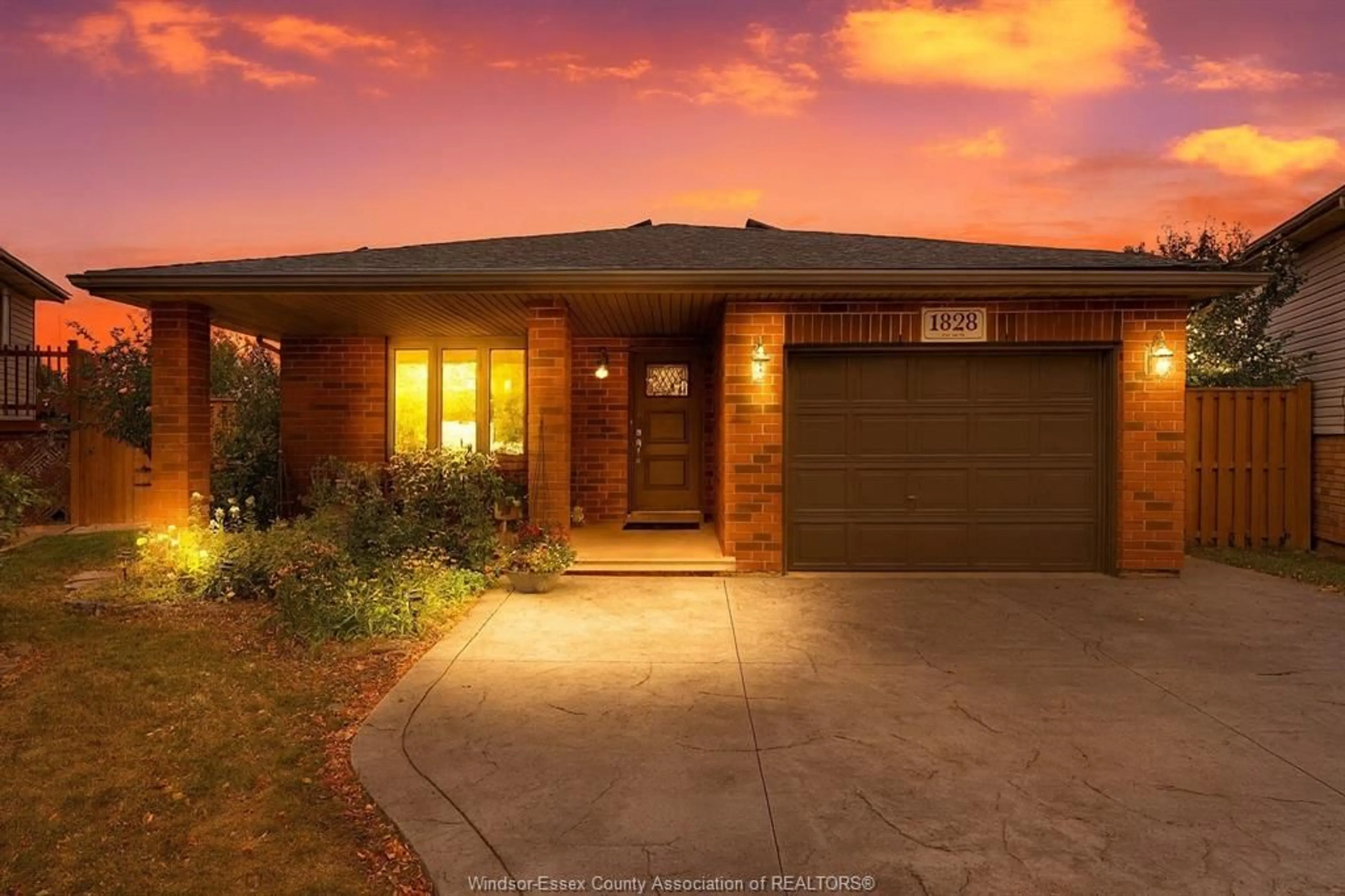 Home with brick exterior material, street for 1828 VICKY Cir, Windsor Ontario N8W 5P6