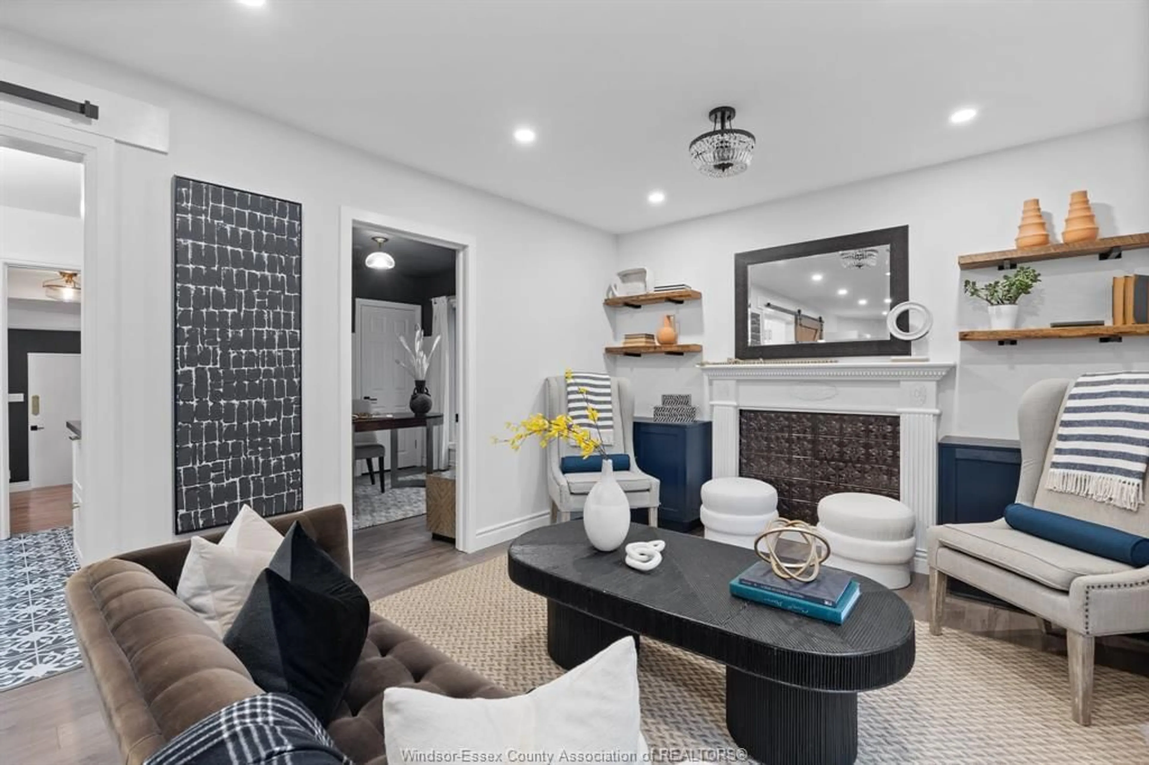 Living room with furniture, unknown for 3500 CHARLEVOIX, Windsor Ontario N9E 3B3
