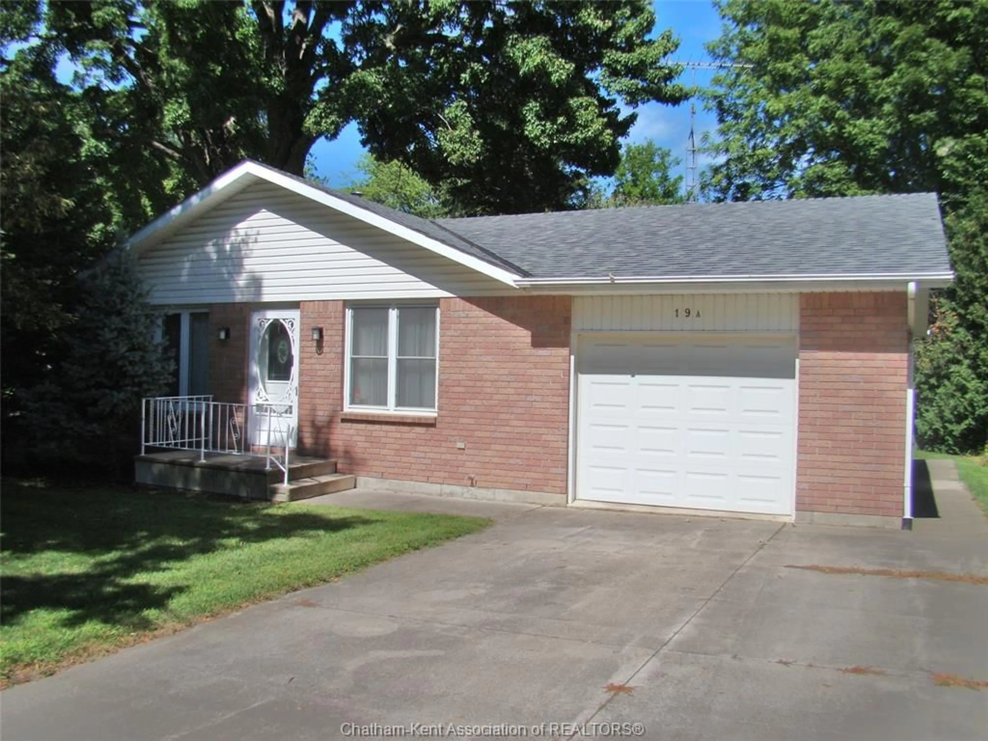 Home with brick exterior material, street for 19A ERIE St, Ridgetown Ontario N0P 2C0