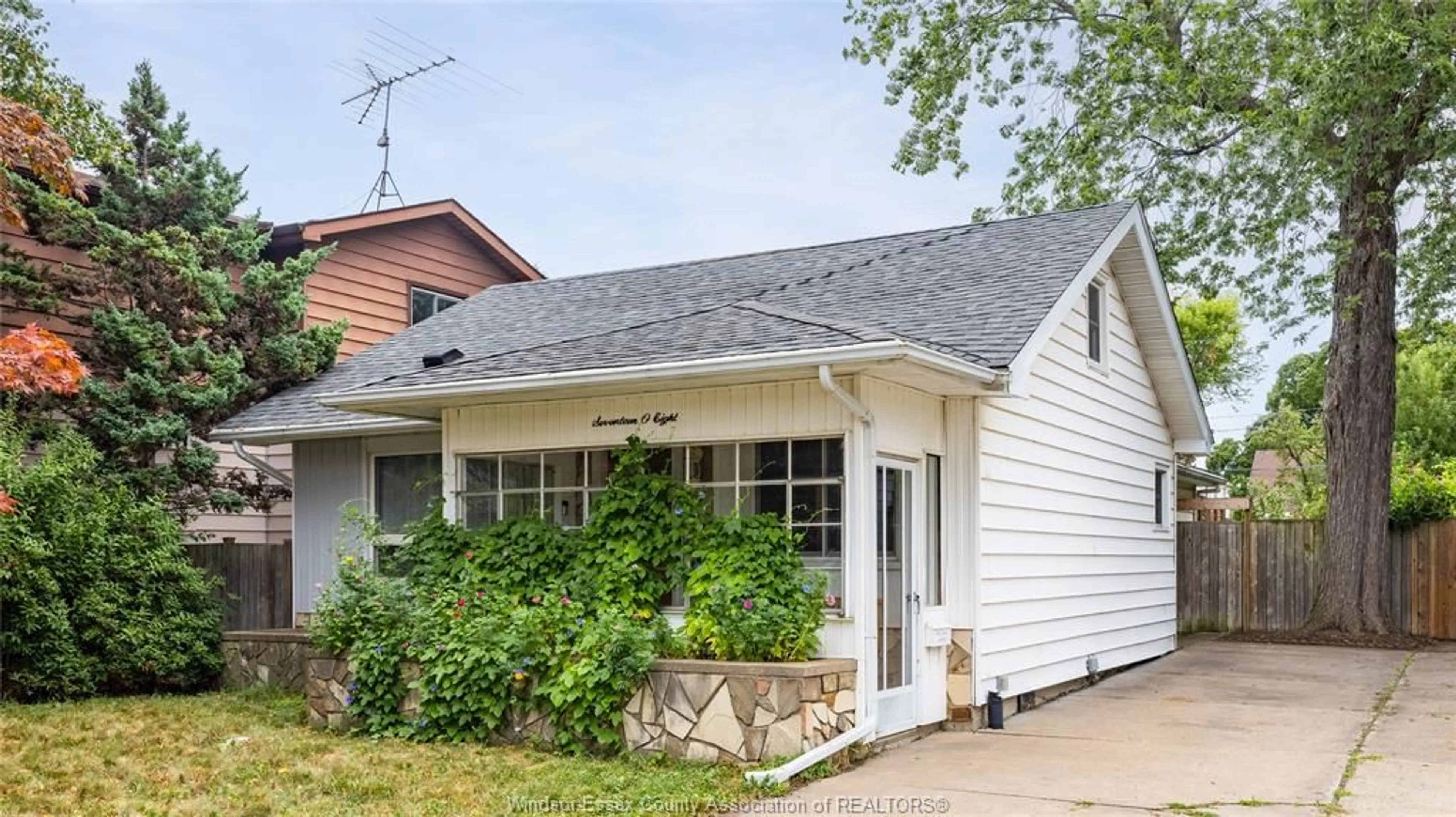 Home with vinyl exterior material, street for 1708 BENJAMIN Ave, Windsor Ontario N8X 4N6