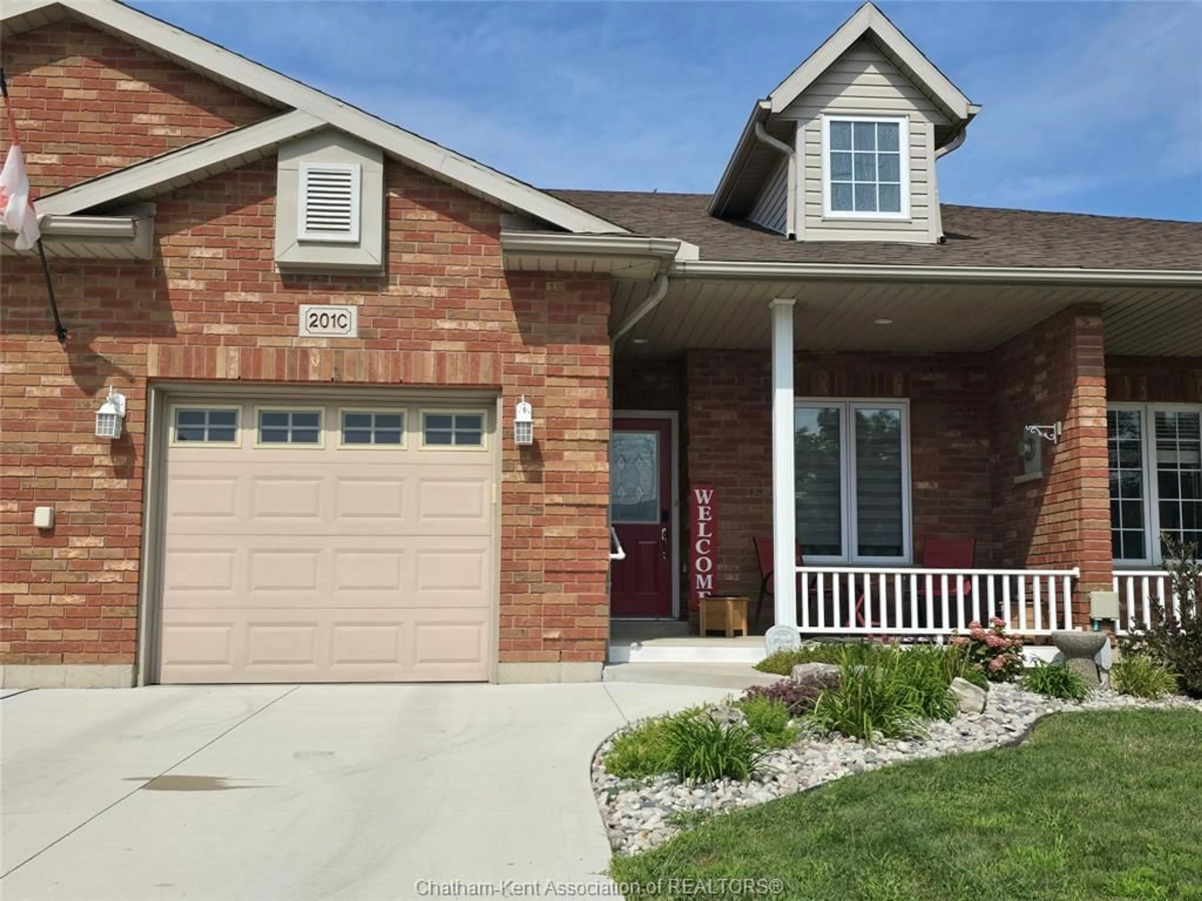 Home with brick exterior material, street for 201C CHATHAM St, Blenheim Ontario N0P 1A0
