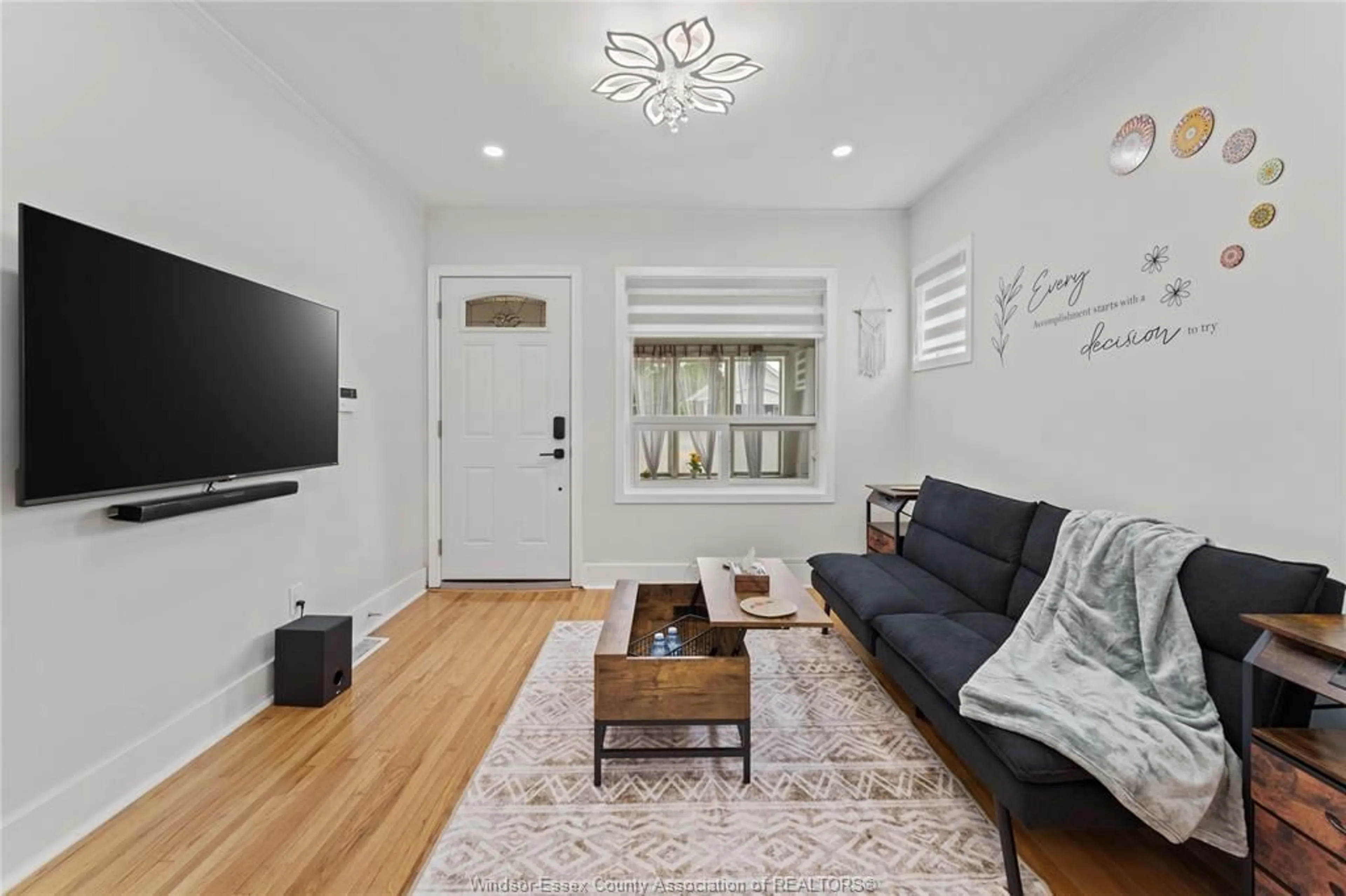 Living room with furniture, unknown for 1791 HALL, Windsor Ontario N8W 2L5