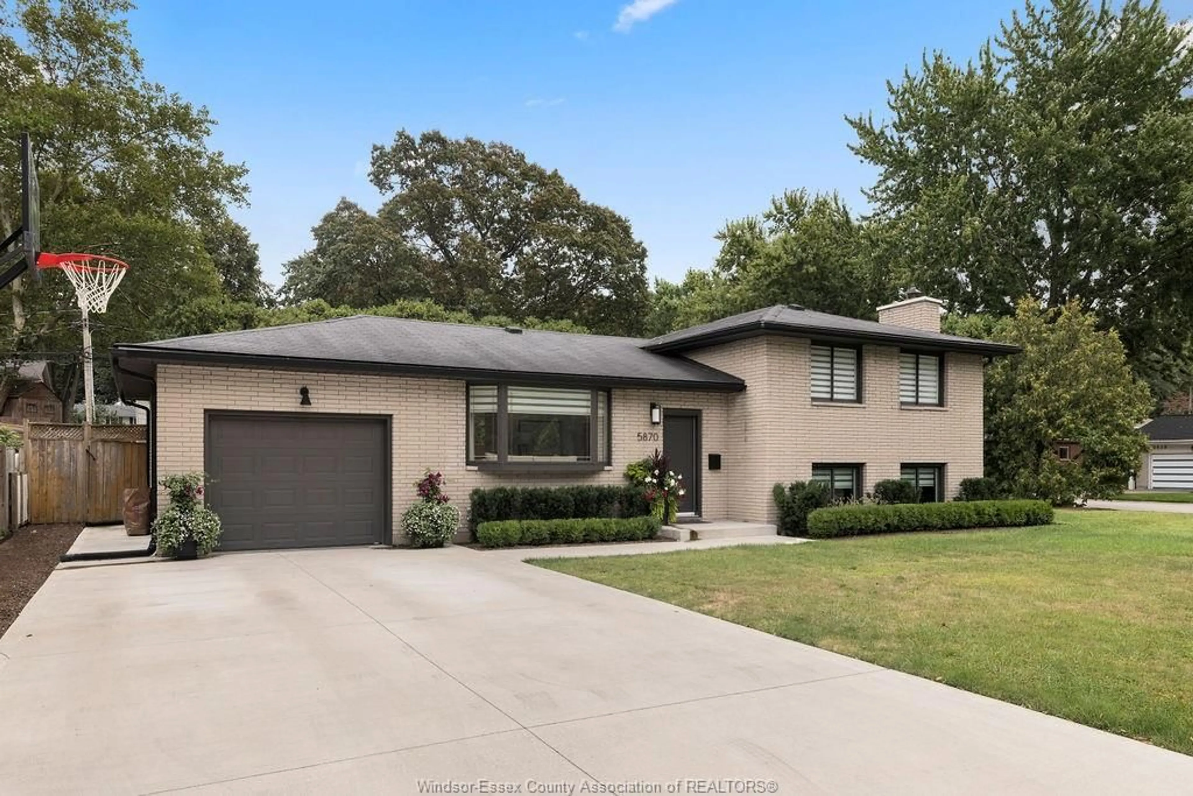 Home with brick exterior material, street for 5870 CANADA St, LaSalle Ontario N9H 1M3