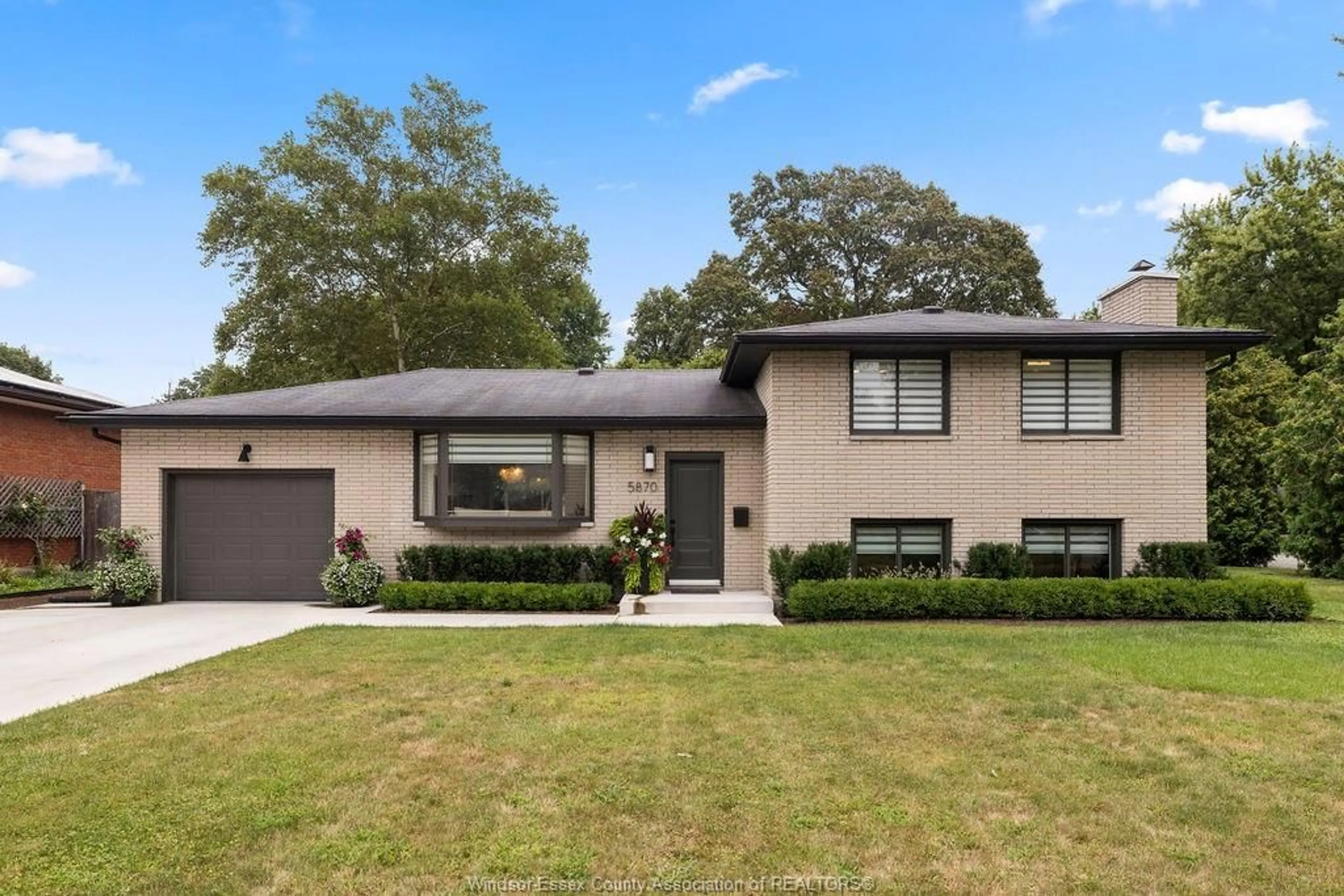 Home with brick exterior material, street for 5870 CANADA St, LaSalle Ontario N9H 1M3