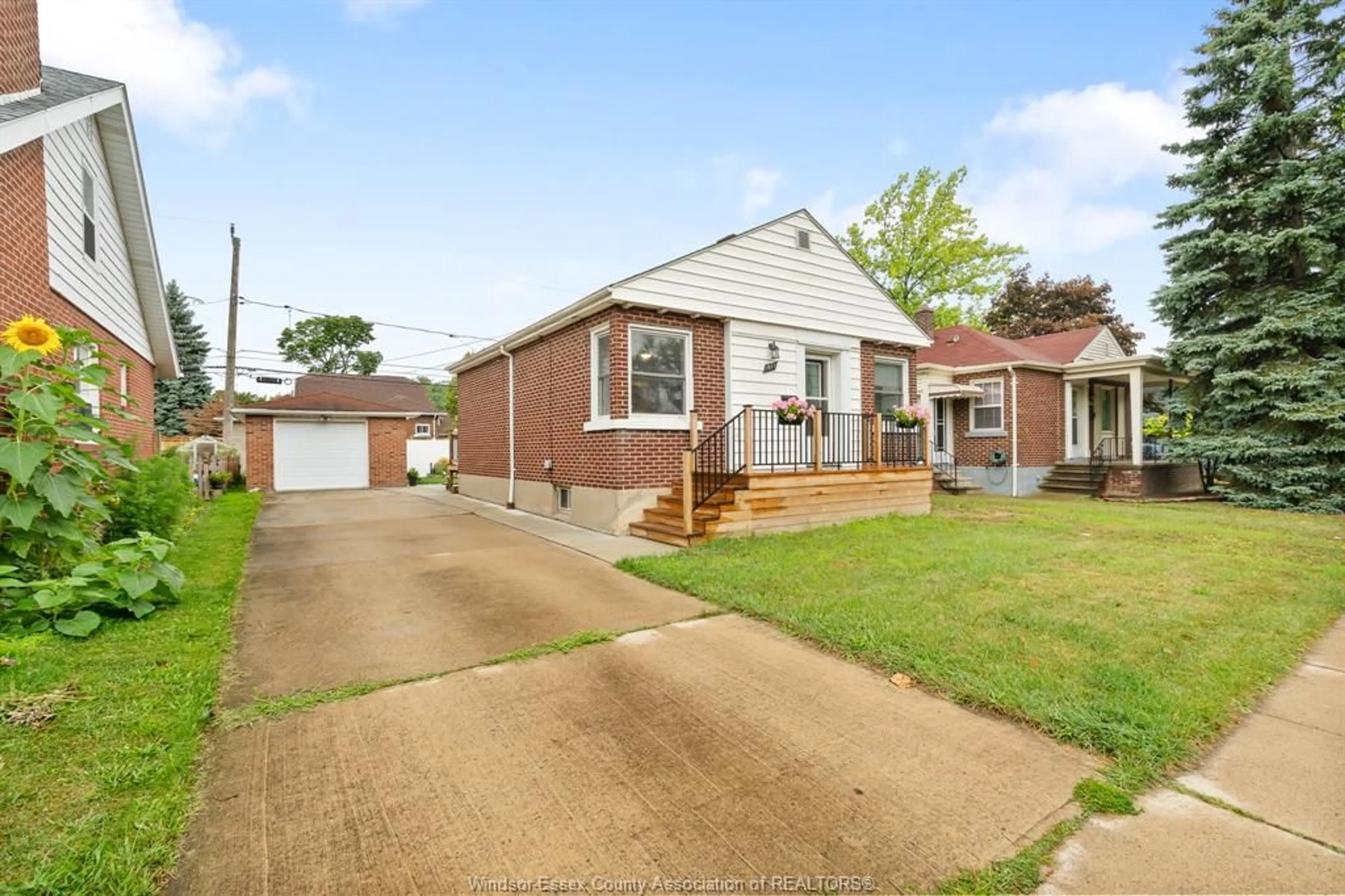 Home with brick exterior material, street for 1819 KILDARE, Windsor Ontario N8W 2W8