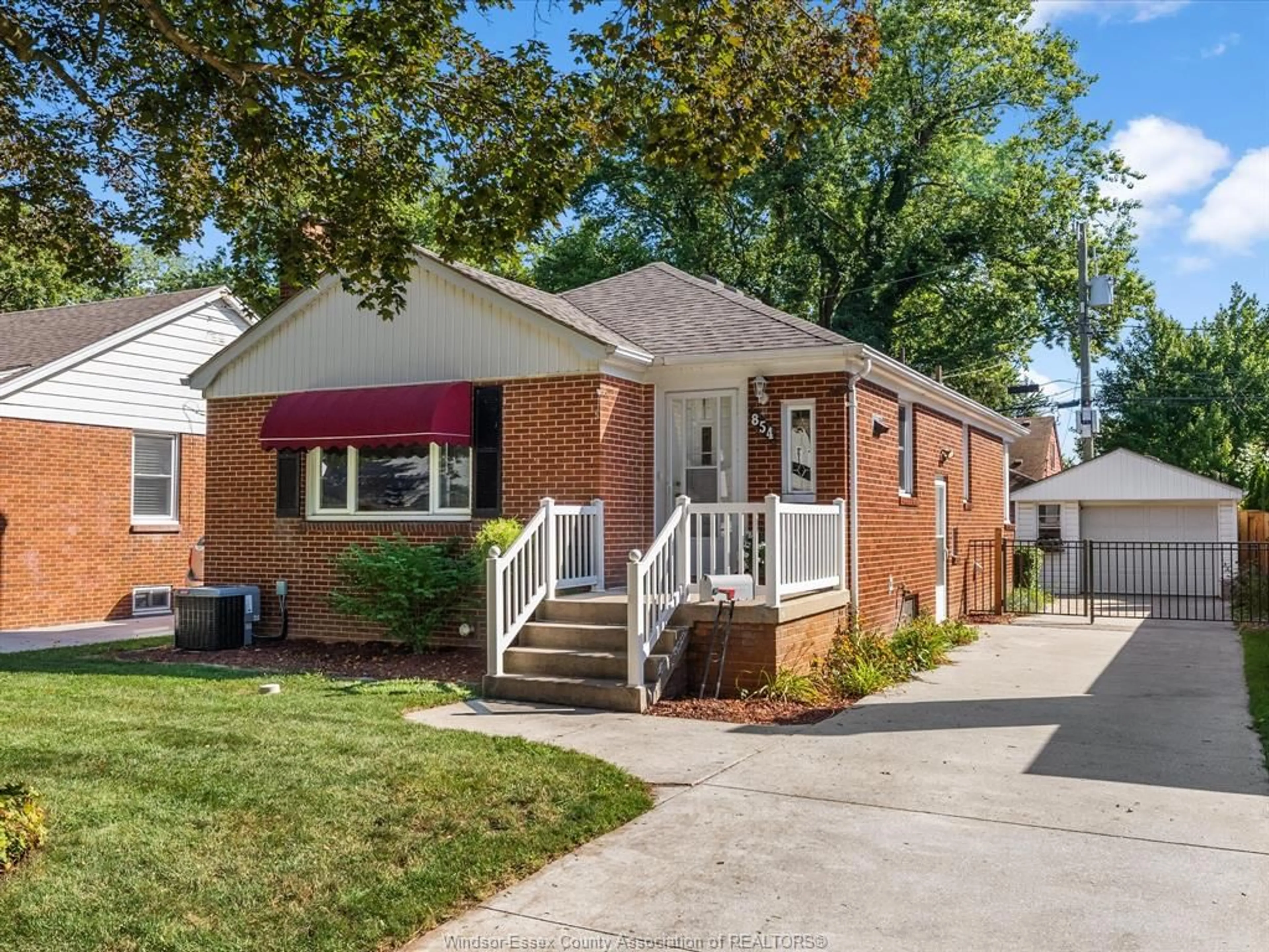 Home with brick exterior material, street for 845 BELLEPERCHE Pl, Windsor Ontario N8S 3C1