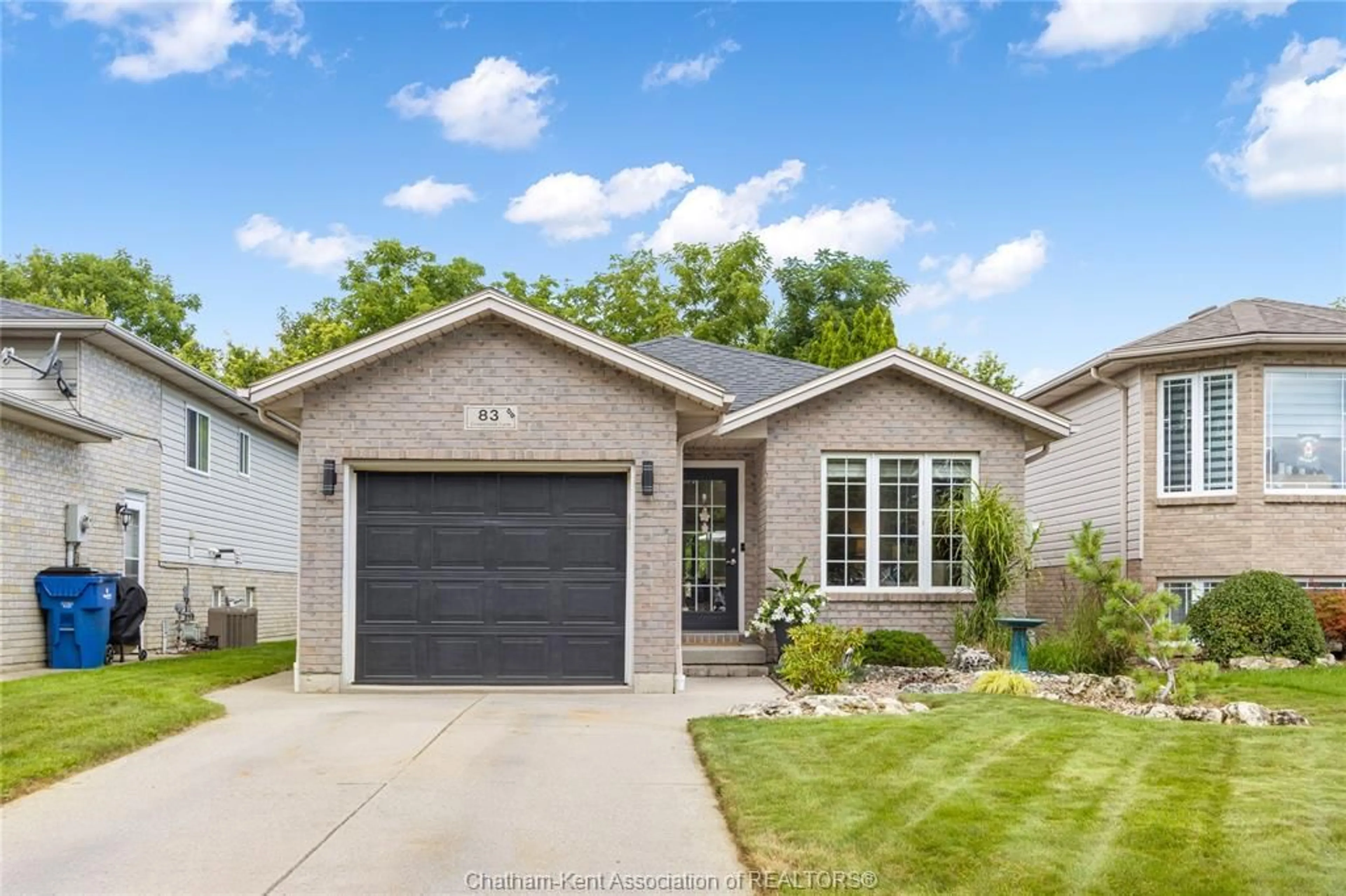Home with brick exterior material, street for 83 GREENFIELD Lane, Chatham Ontario N7L 5N4
