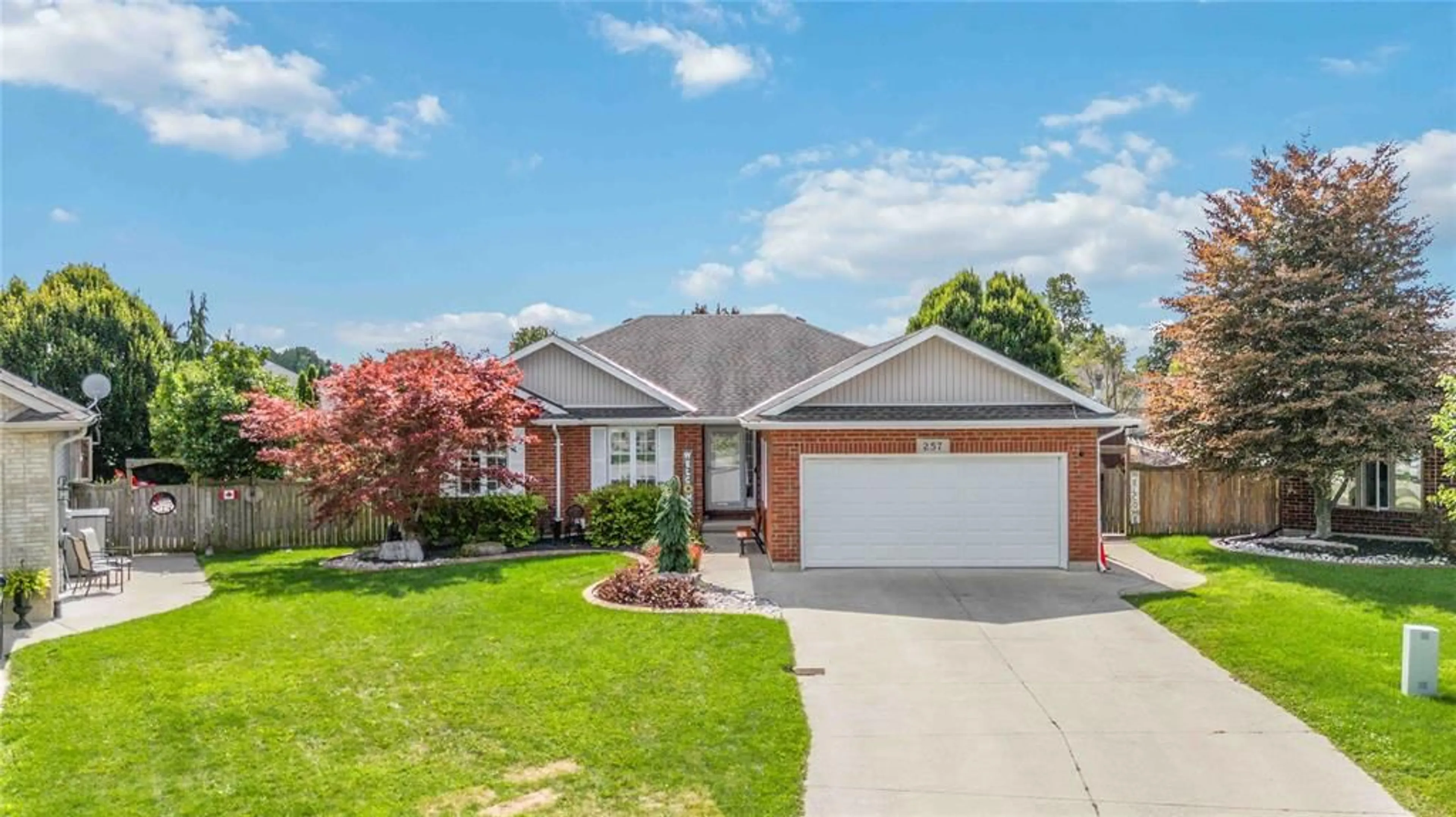 Home with brick exterior material, street for 257 Jockey Crt, St Clair Ontario N0N 1G0