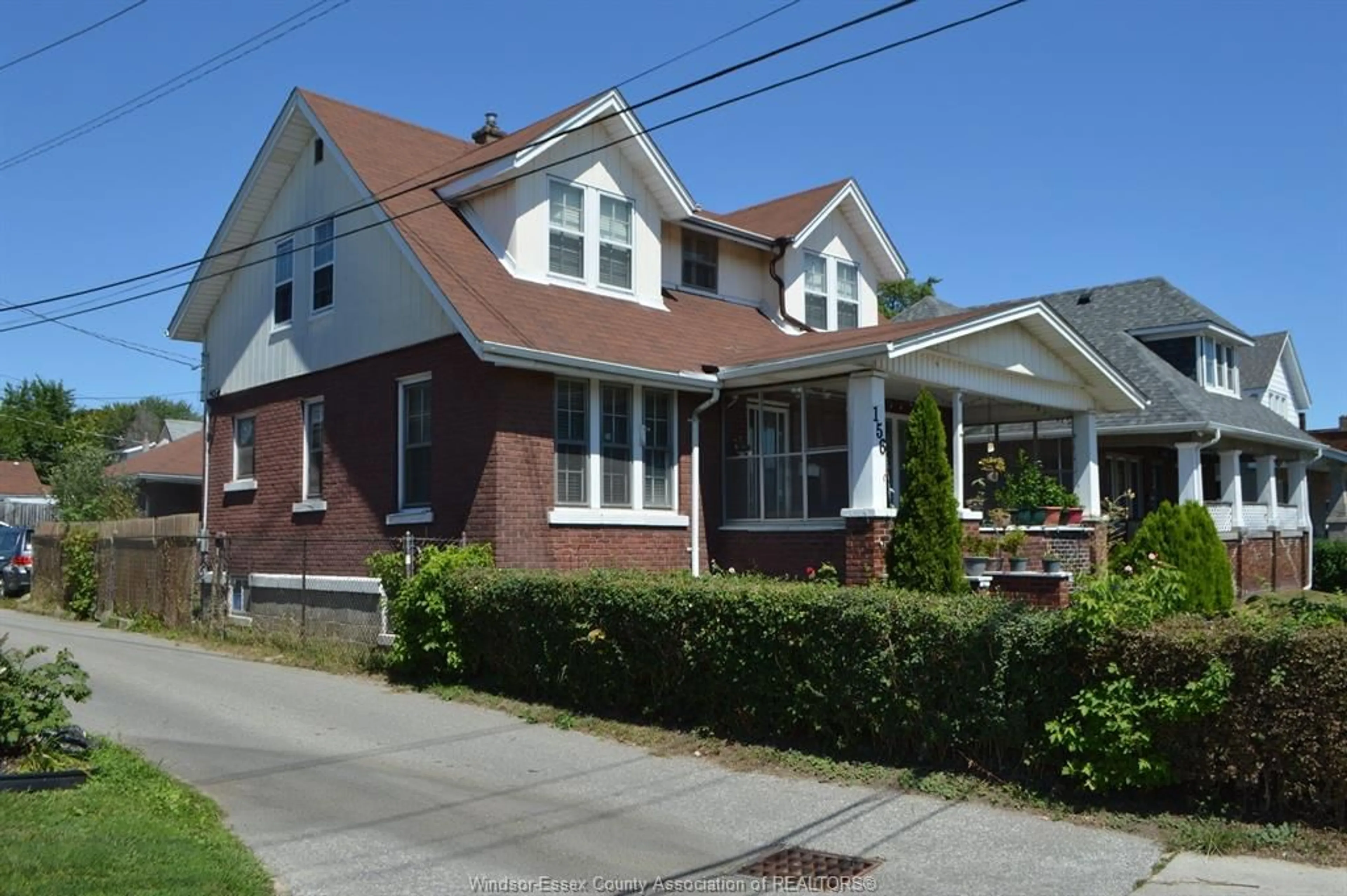 Home with brick exterior material, street for 156 GILES Blvd, Windsor Ontario N9A 4B9