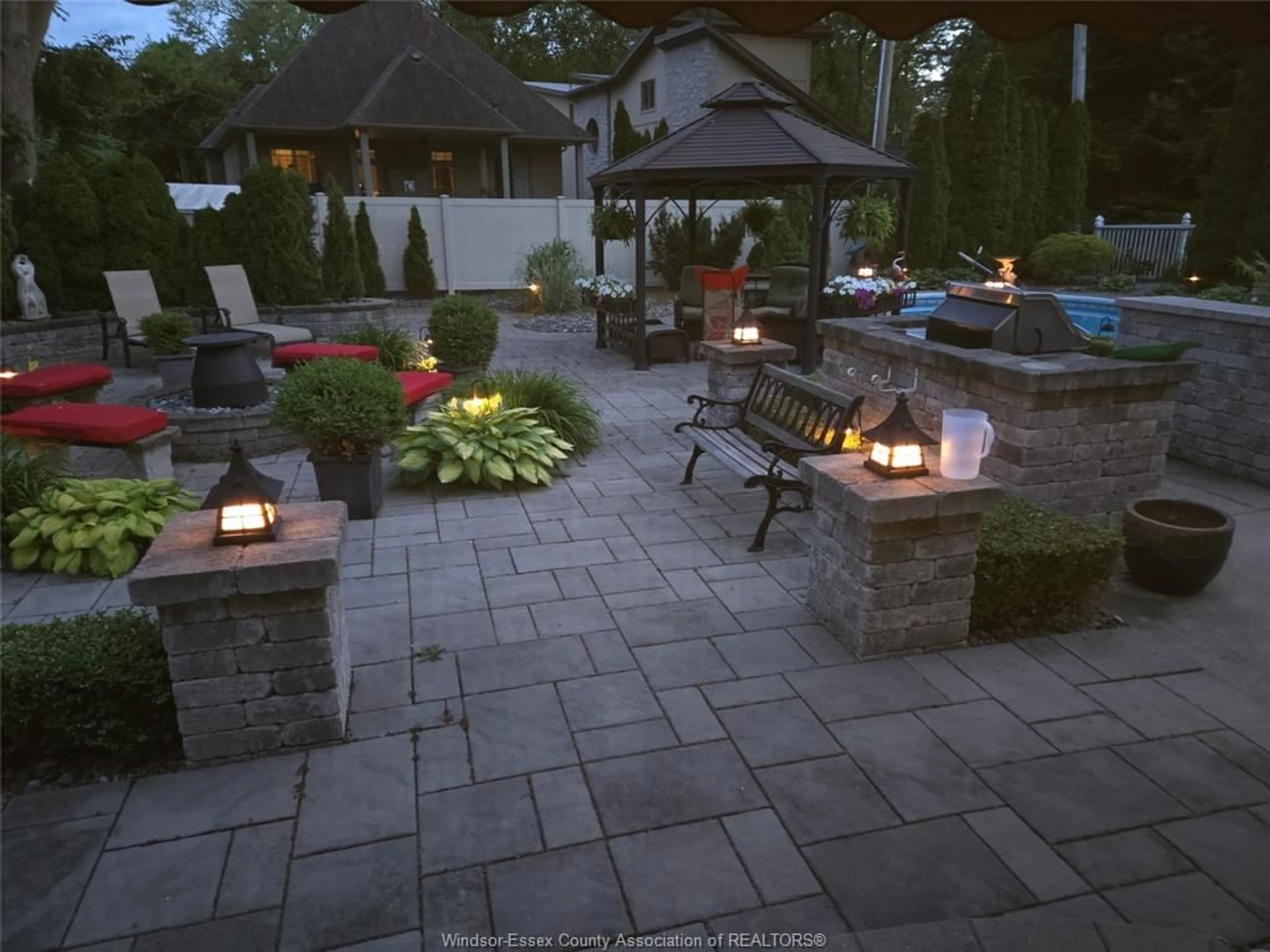 Patio, street for 14035 RIVERSIDE Dr, Tecumseh Ontario N8N 1B7