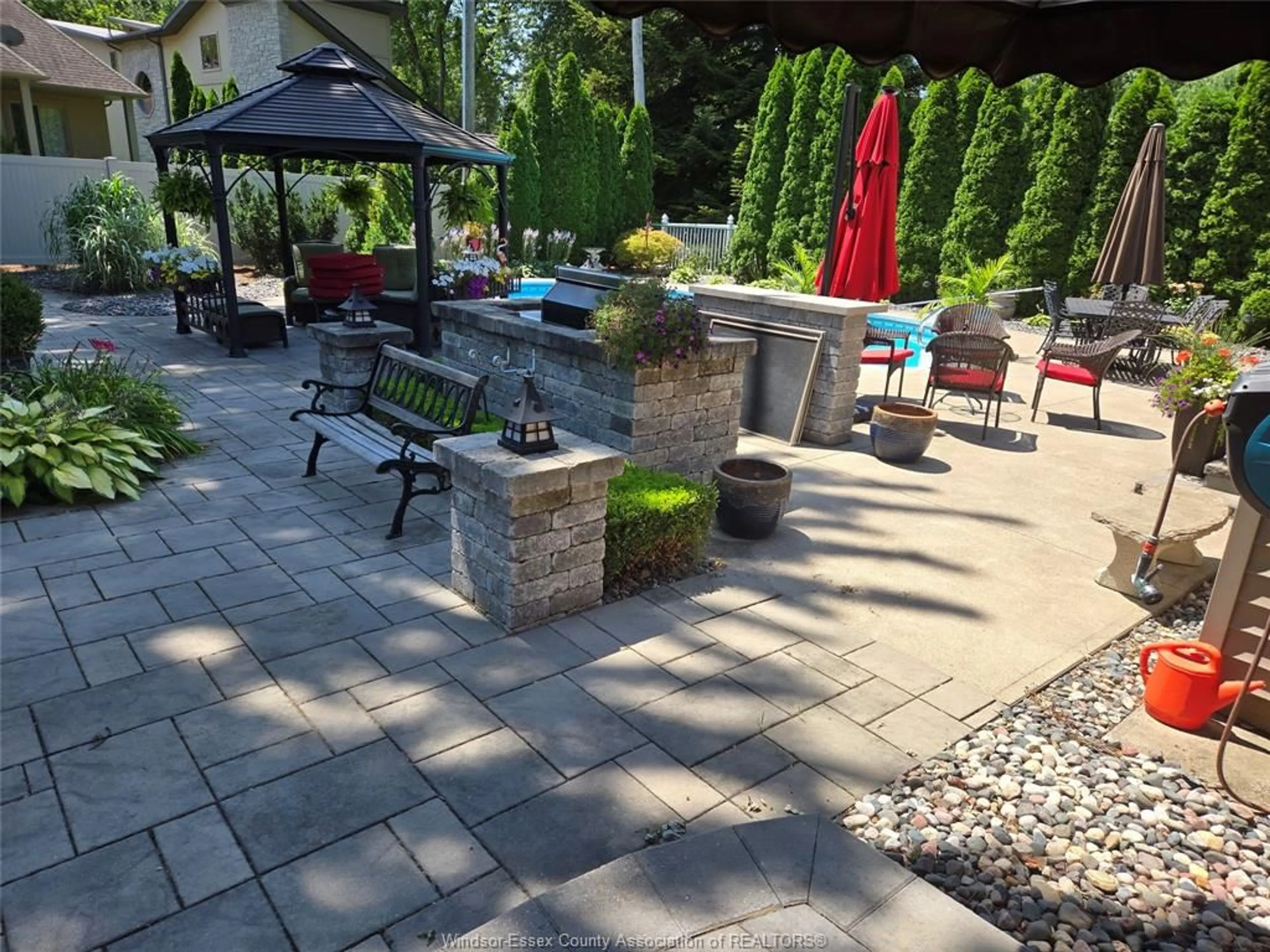 Patio, street for 14035 RIVERSIDE Dr, Tecumseh Ontario N8N 1B7