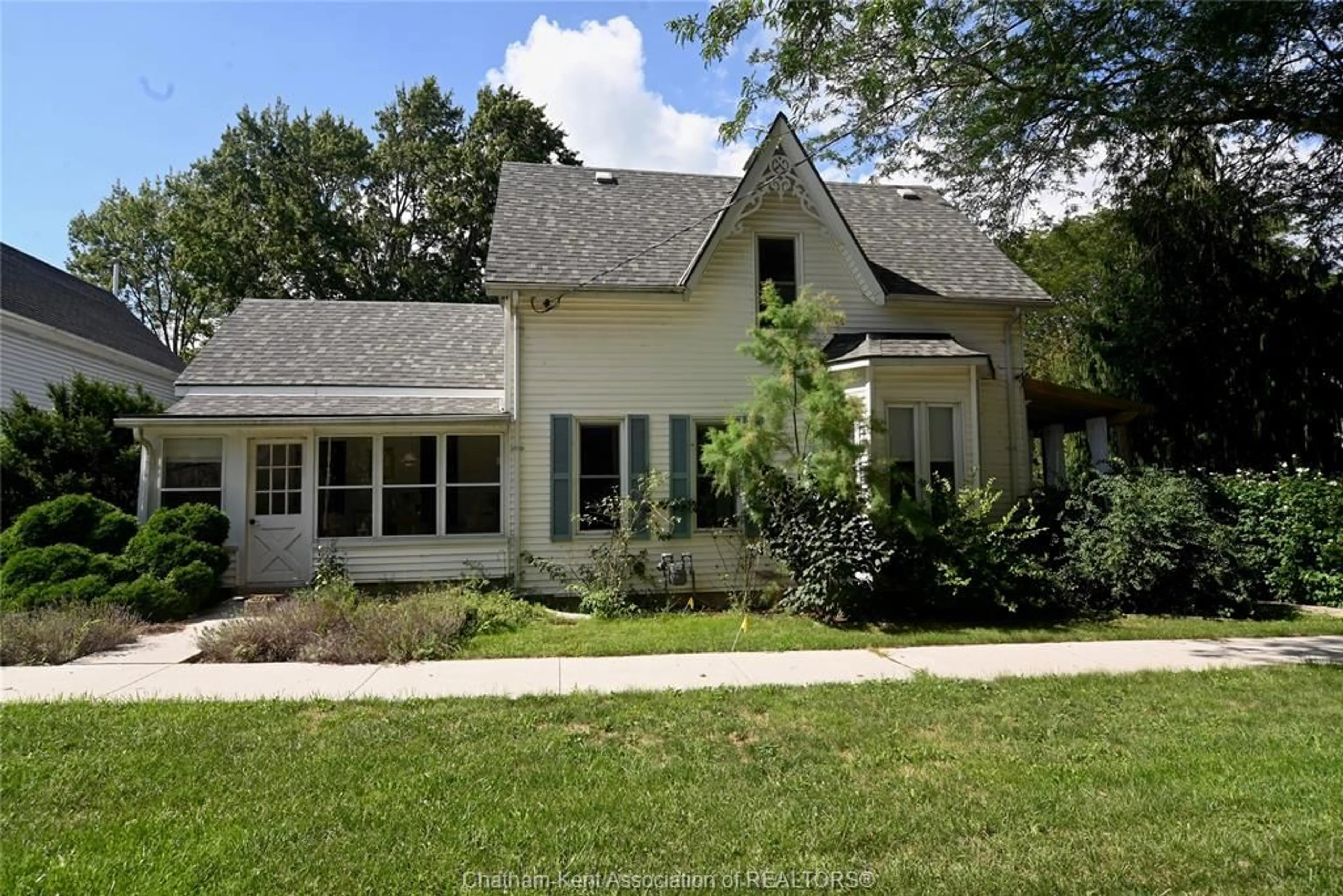 Home with brick exterior material, street for 18 Erie St, Ridgetown Ontario N0P 2C0