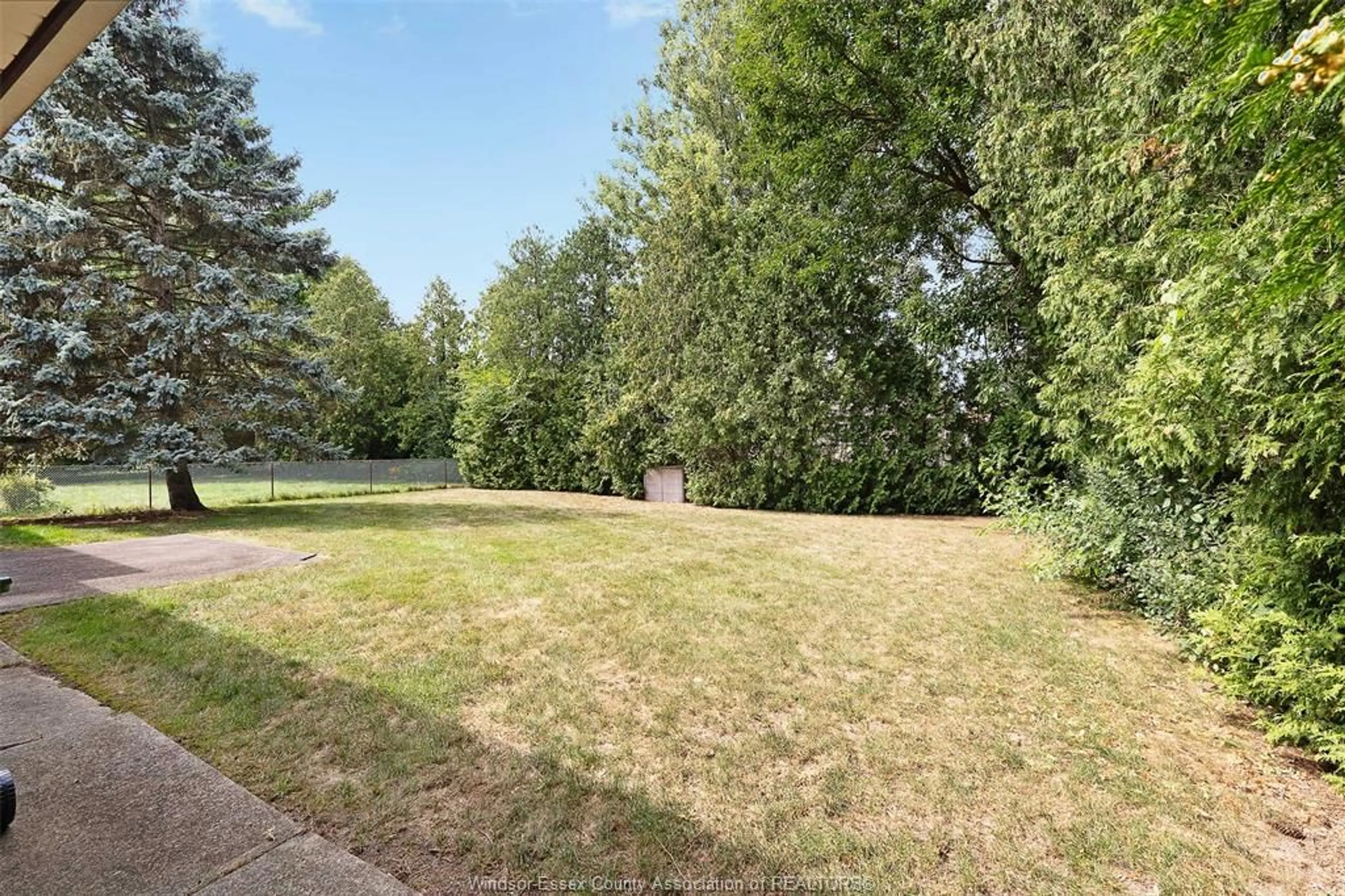 A pic from outside/outdoor area/front of a property/back of a property/a pic from drone, forest/trees view for 700 BARTLET, Windsor Ontario N9G 1V2