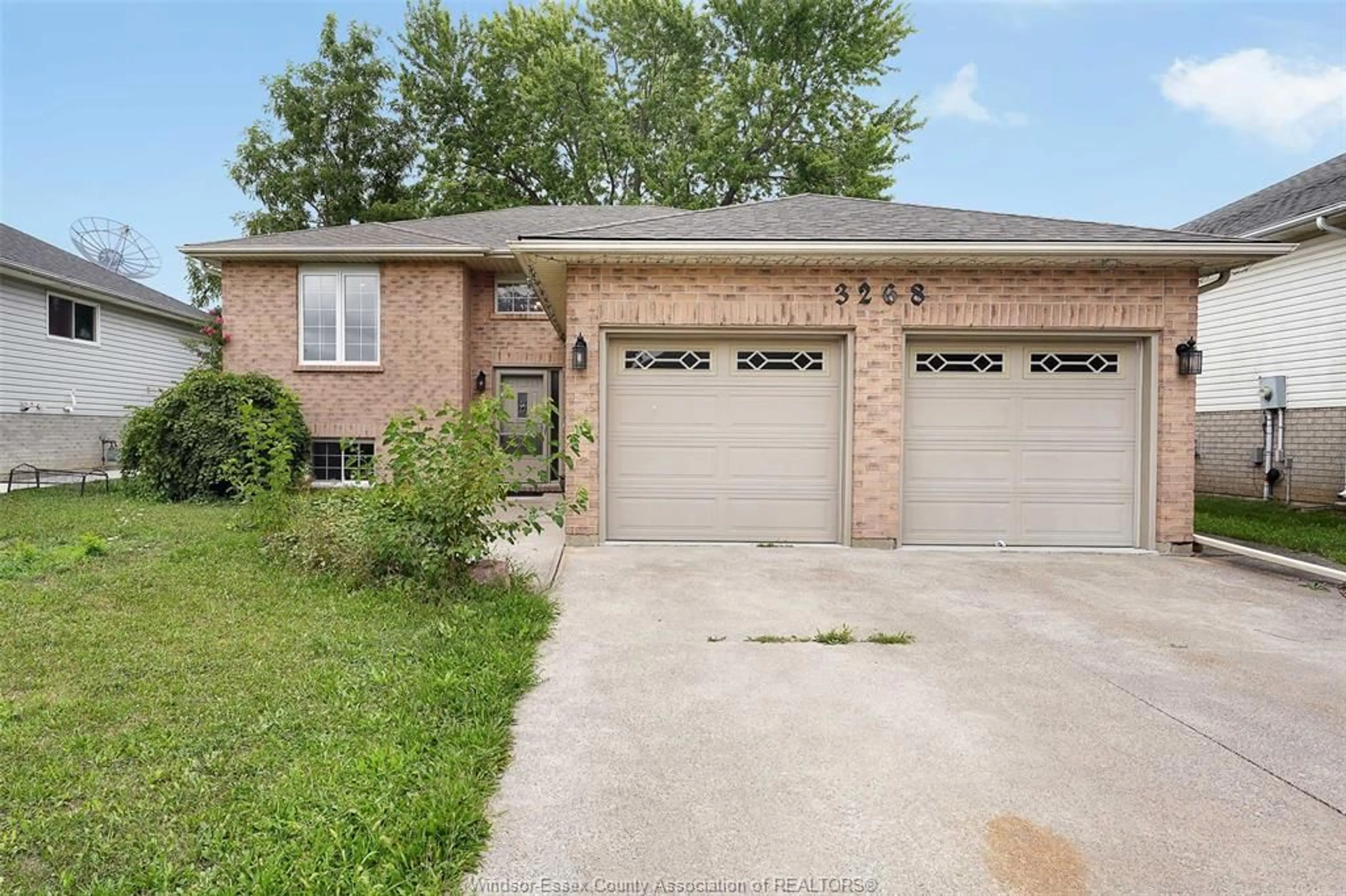 Home with brick exterior material, street for 3268 ROBINET Rd, Windsor Ontario N8R 2J6
