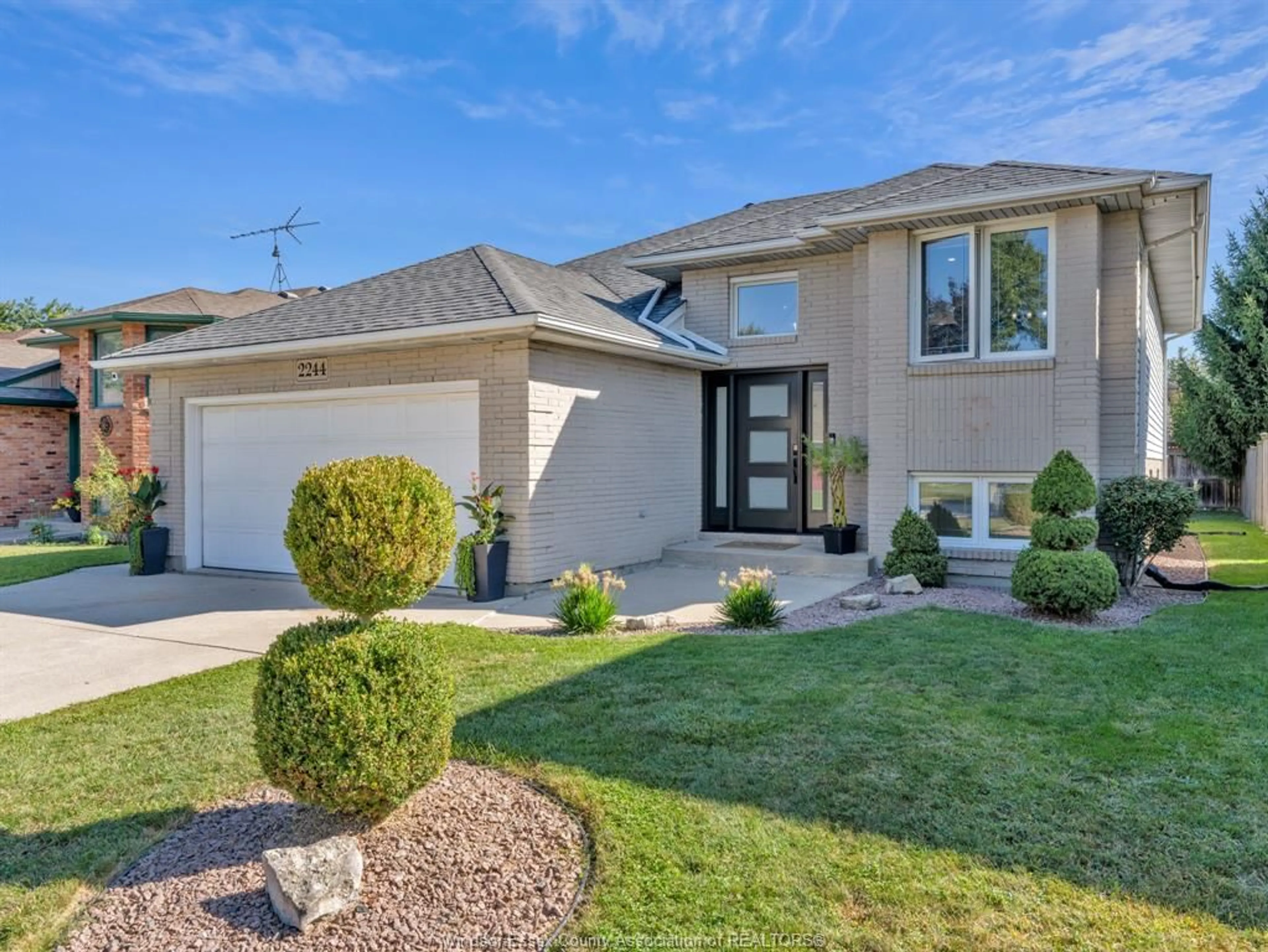 Home with vinyl exterior material, street for 2244 CALIFORNIA, Windsor Ontario N9B 3V5