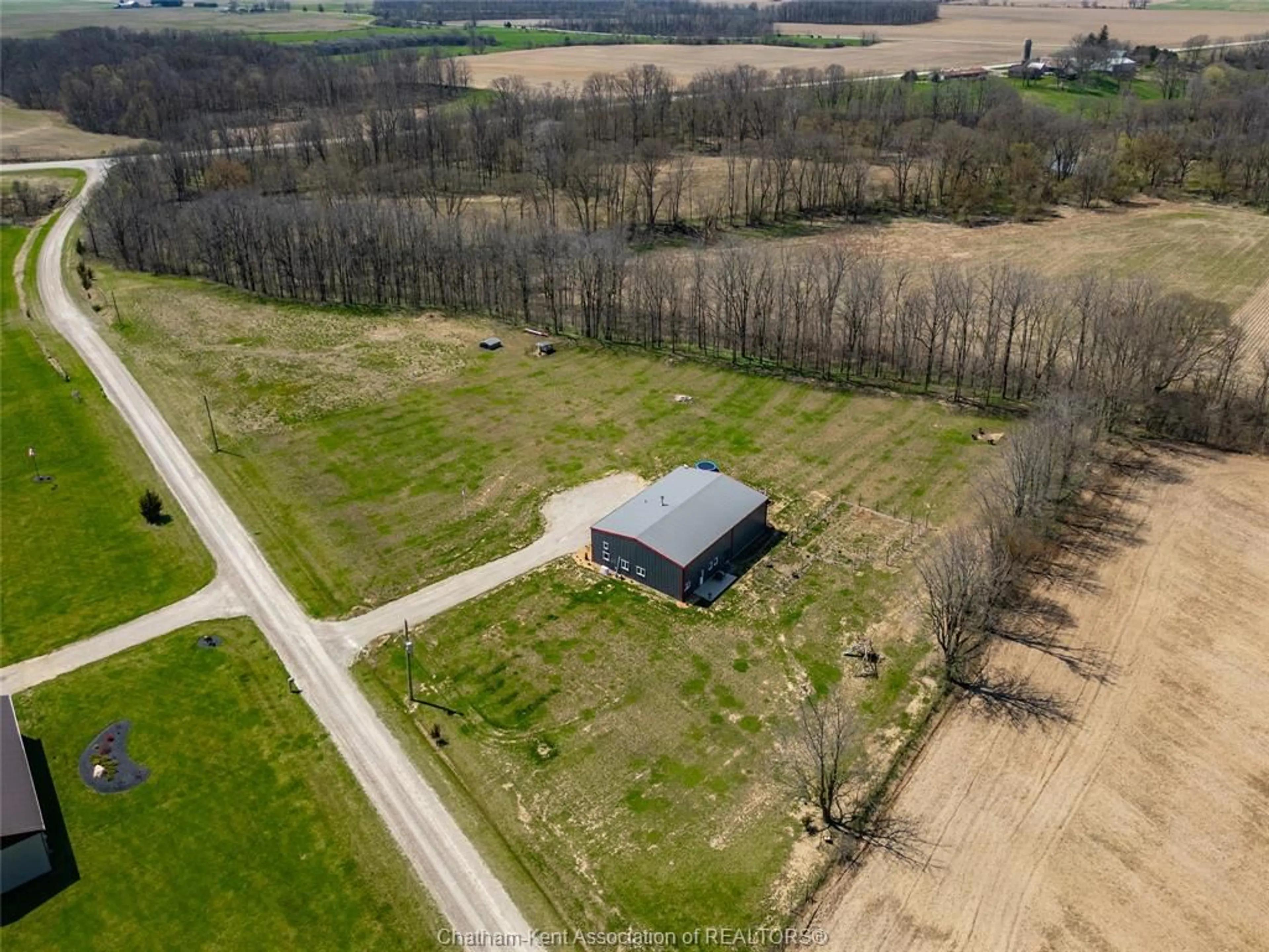 A pic from outside/outdoor area/front of a property/back of a property/a pic from drone, building for 1357 SMITH FALLS Rd, Dawn-Euphemia Ontario N0P 1C0