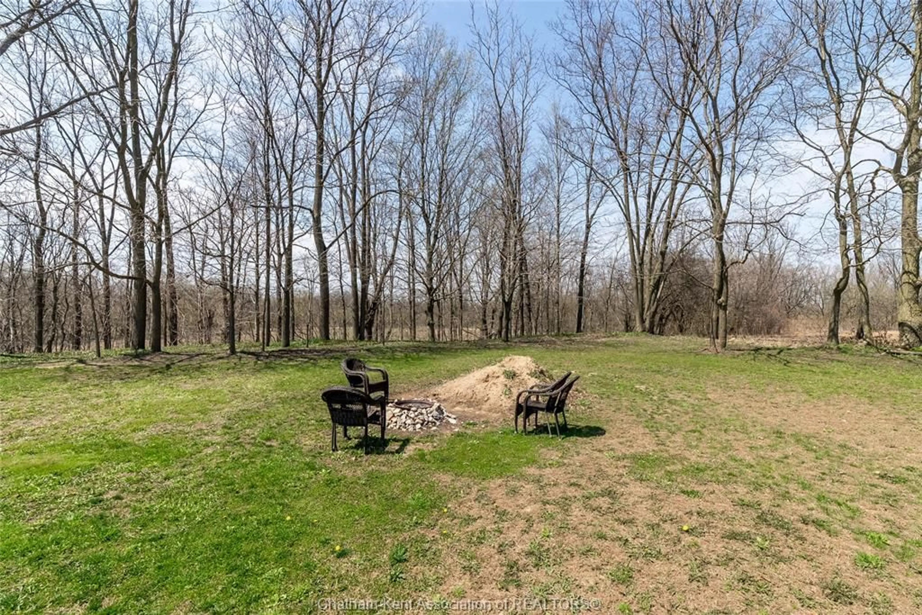 Patio, forest/trees view for 1357 SMITH FALLS Rd, Dawn-Euphemia Ontario N0P 1C0