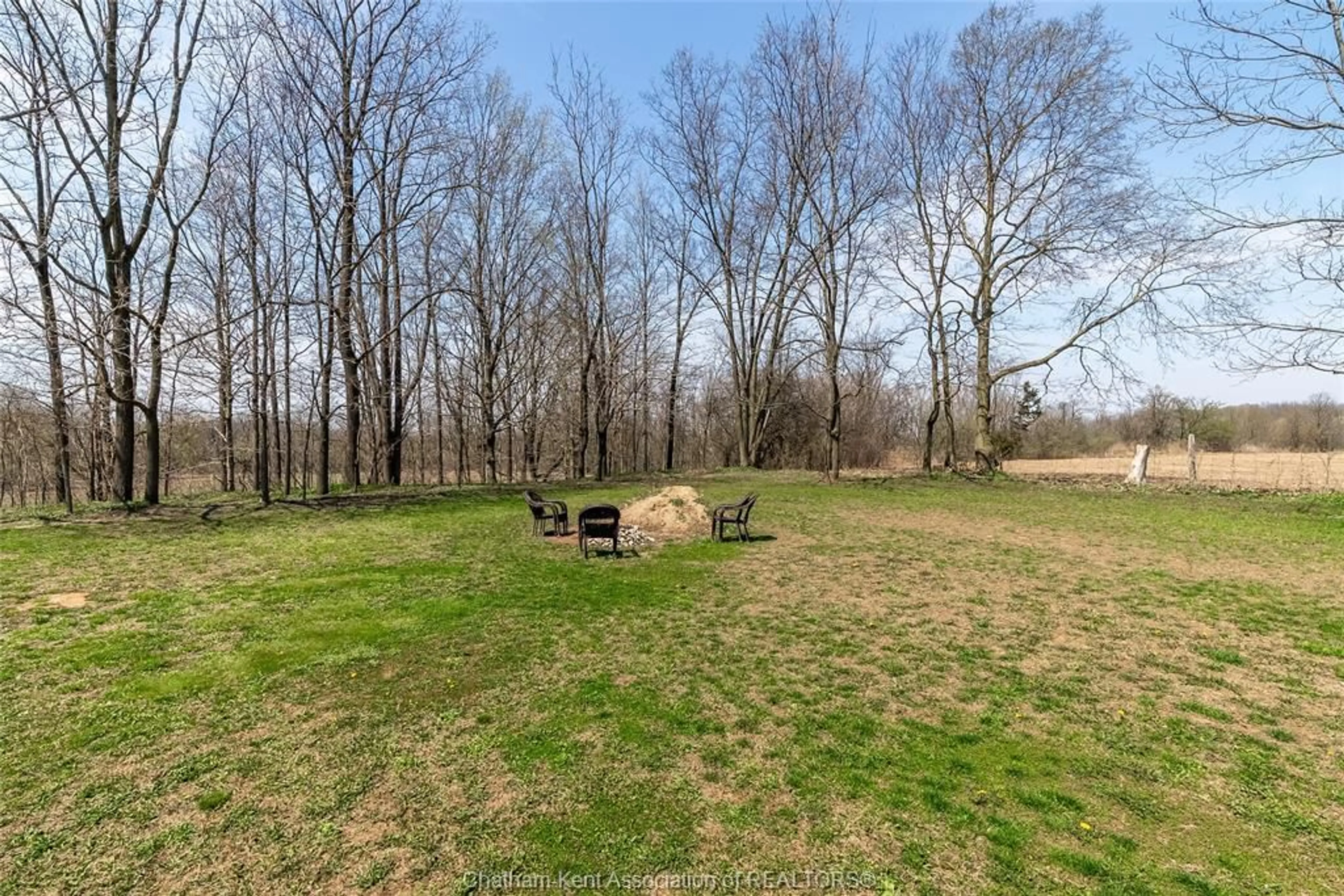 A pic from outside/outdoor area/front of a property/back of a property/a pic from drone, forest/trees view for 1357 SMITH FALLS Rd, Dawn-Euphemia Ontario N0P 1C0