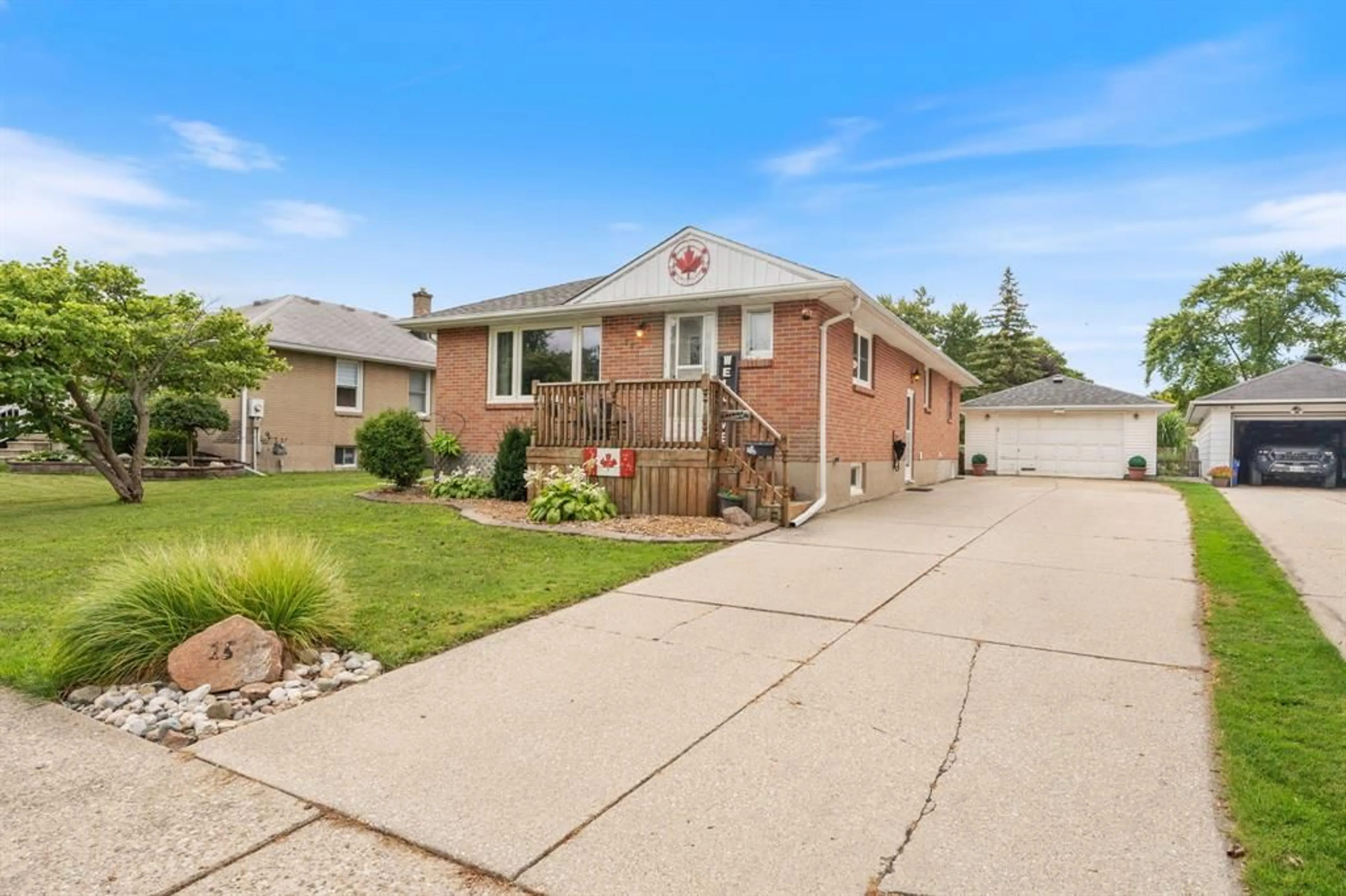 Home with brick exterior material, street for 15 Lisgar St, Sarnia Ontario N7S 1M2