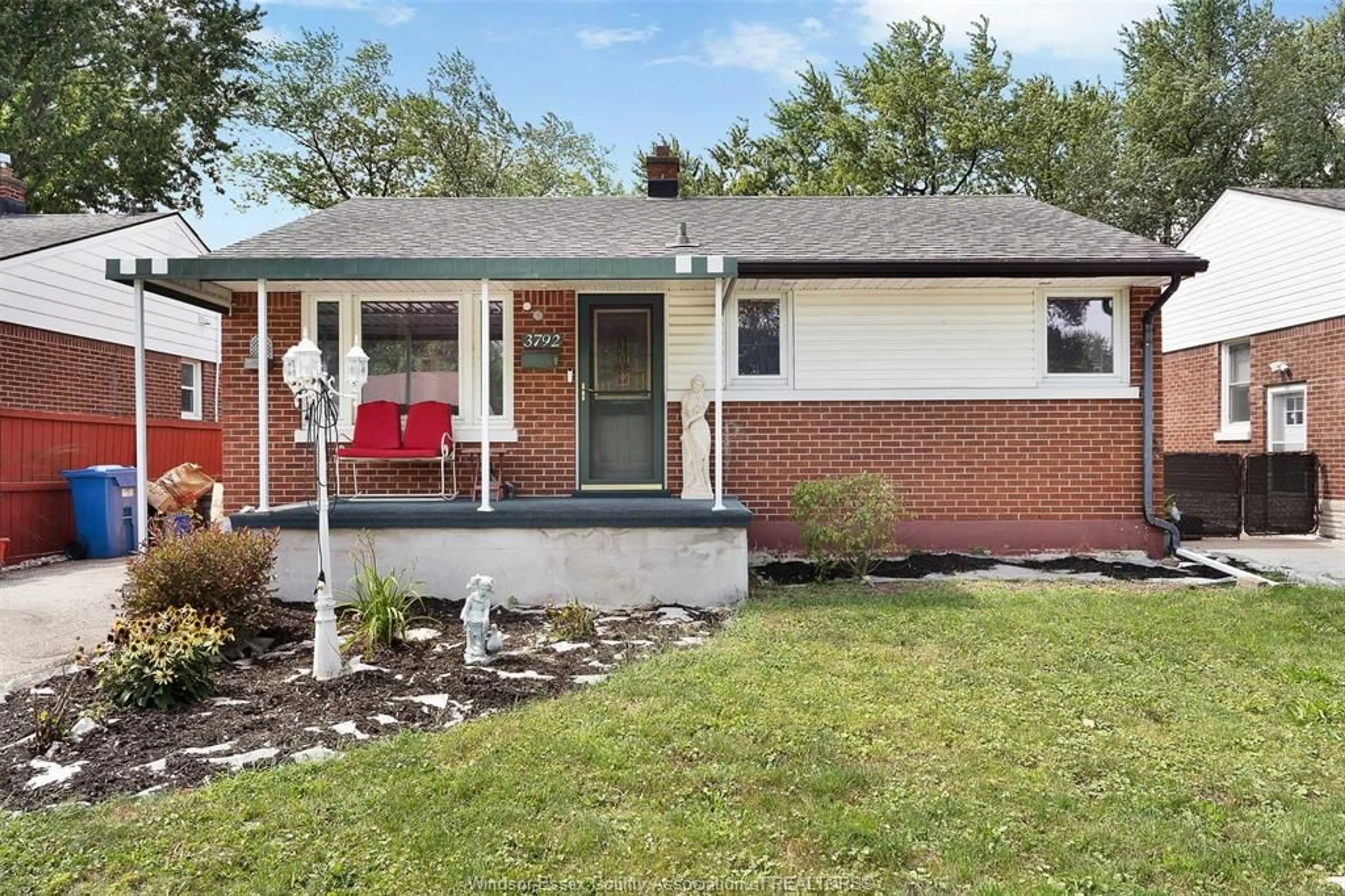 Home with brick exterior material, street for 3792 BIRCH St, Windsor Ontario N9C 1Z3