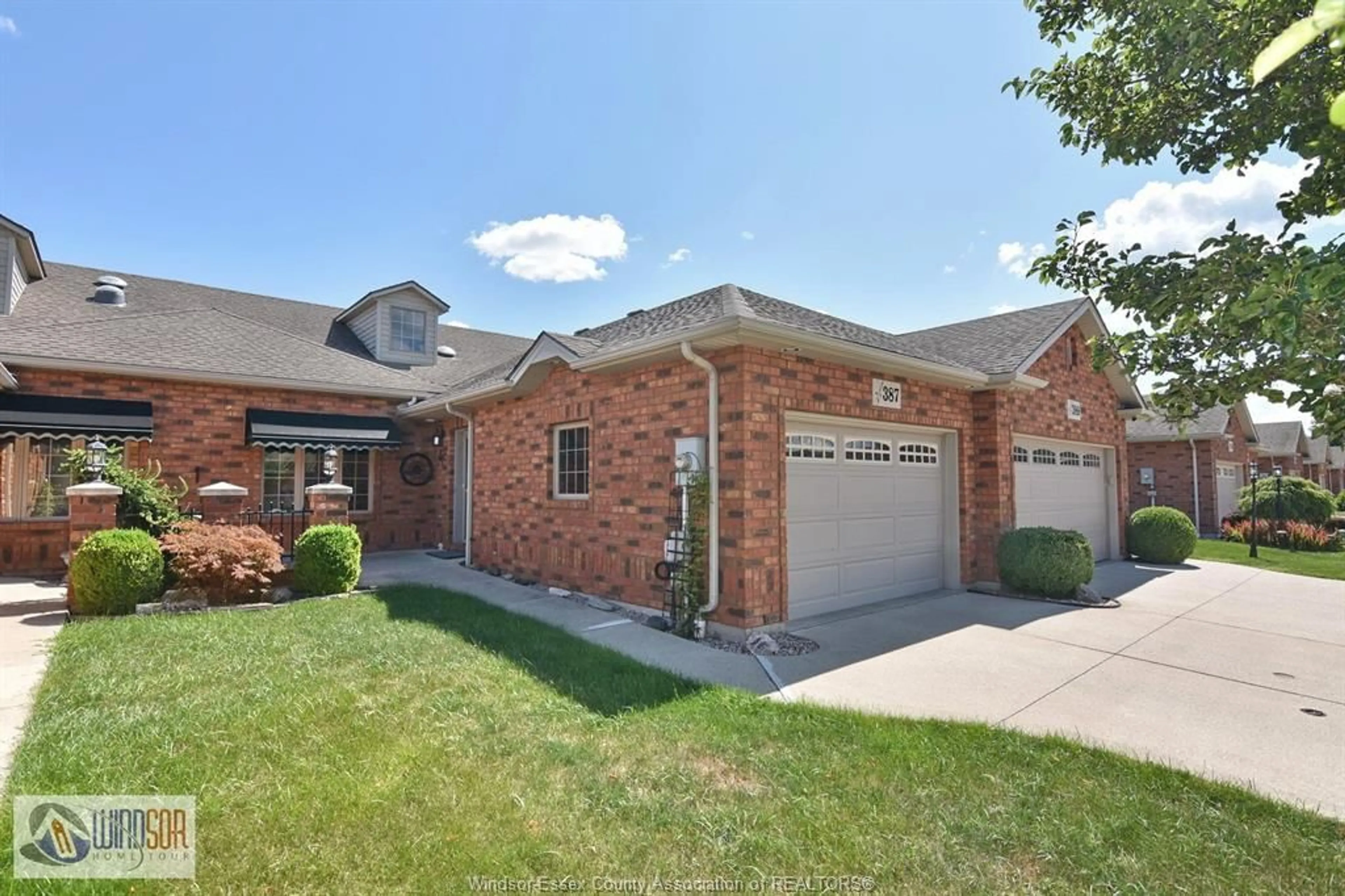 Home with brick exterior material, street for 387 MILLSTONE Lane, Belle River Ontario N8L 0P4