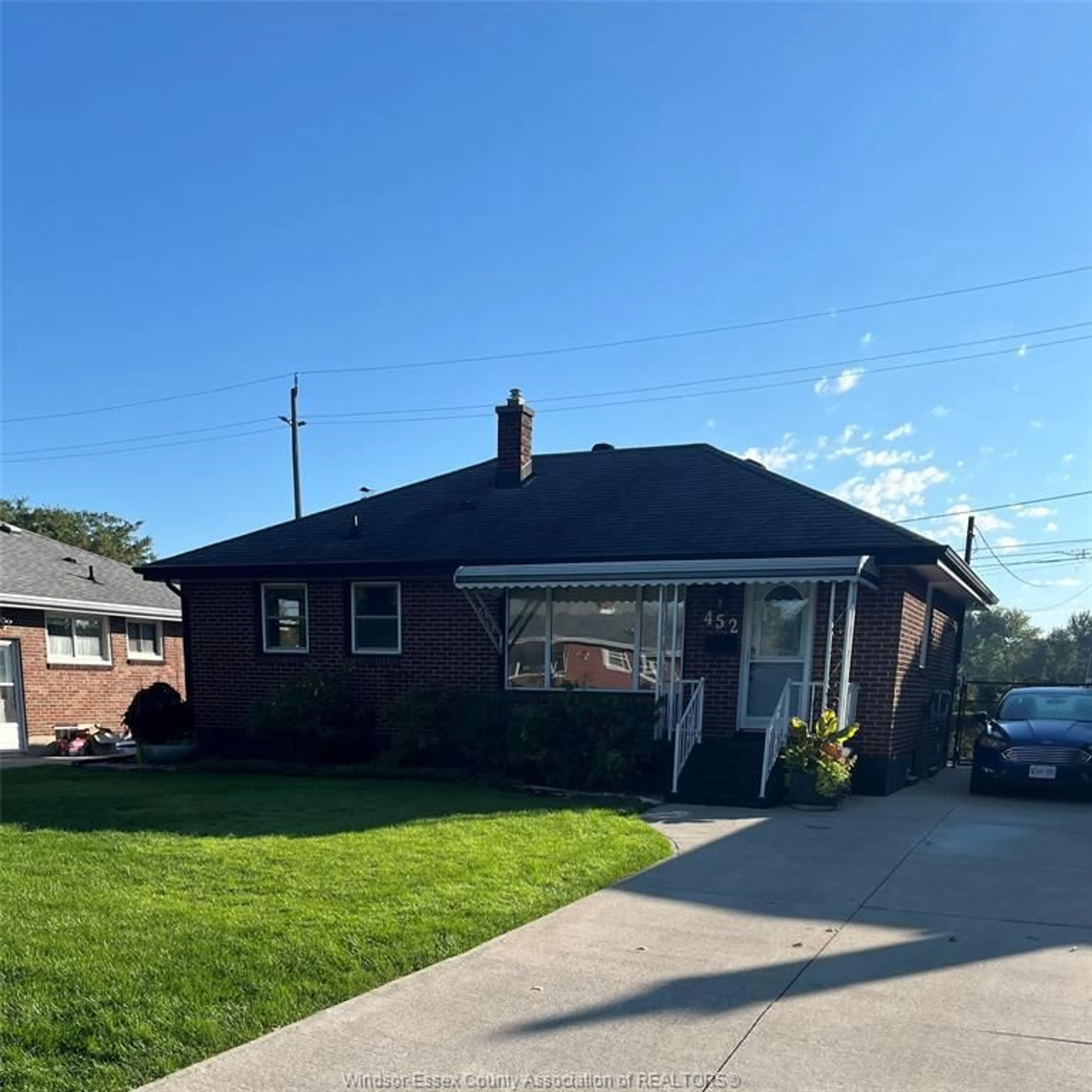 Home with brick exterior material, street for 452 ST. JOHN, Windsor Ontario N8S 3T7