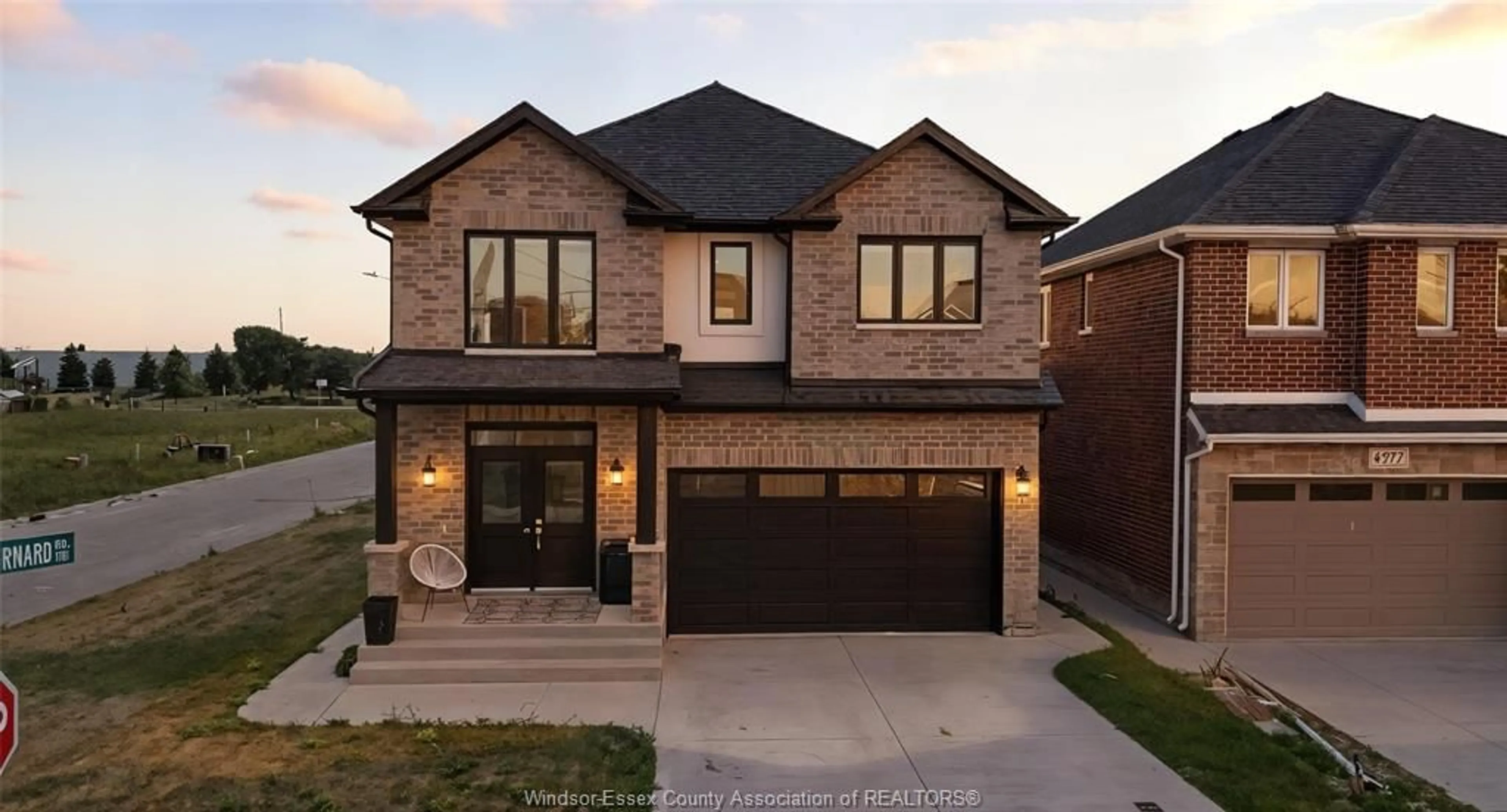 Home with brick exterior material, street for 4295 JOHN ROSS Crt, Windsor Ontario N8W 5S9