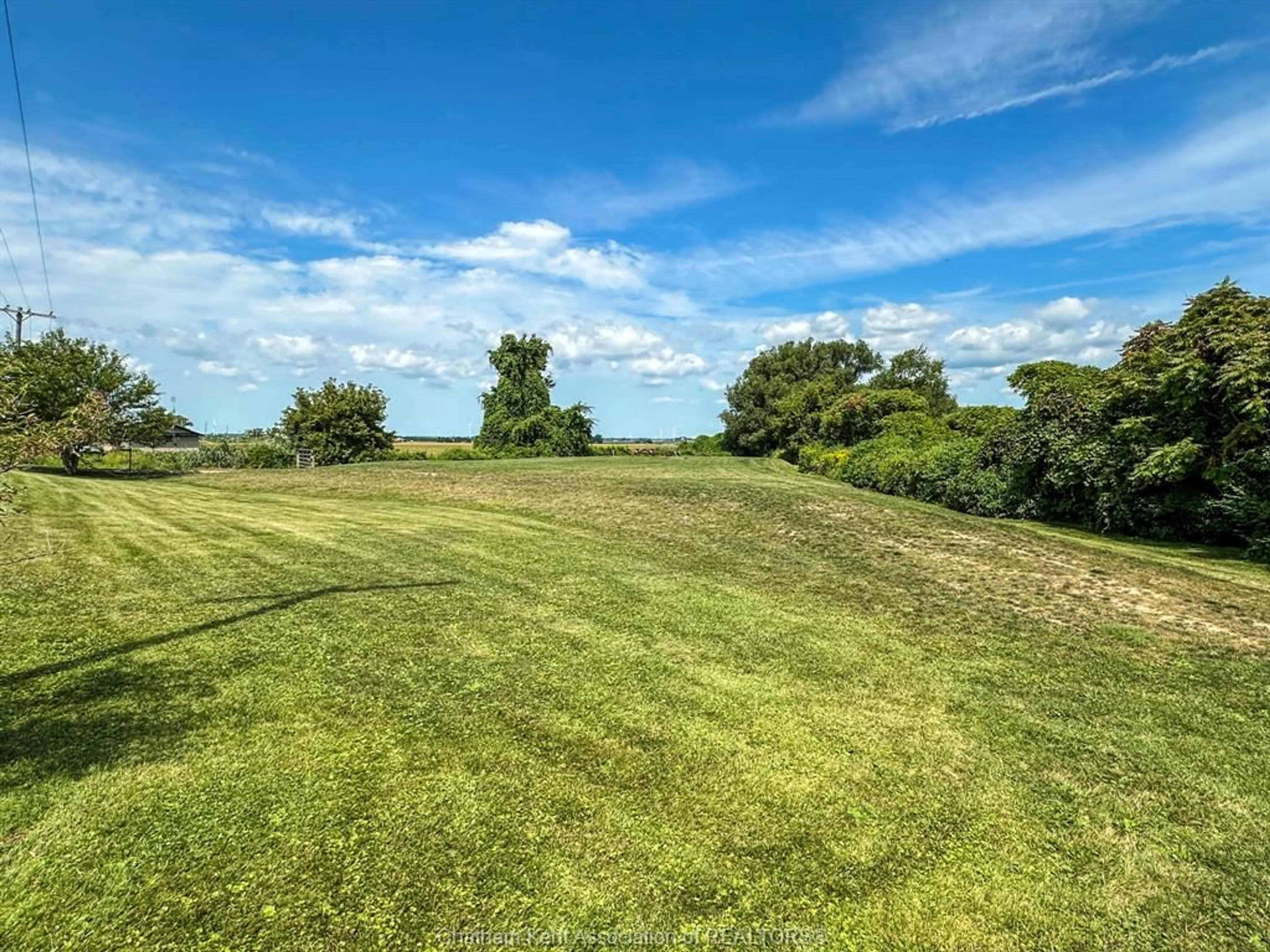 A pic from outside/outdoor area/front of a property/back of a property/a pic from drone, forest/trees view for 17701 Erieau Rd, Erieau Ontario N0P 1A0