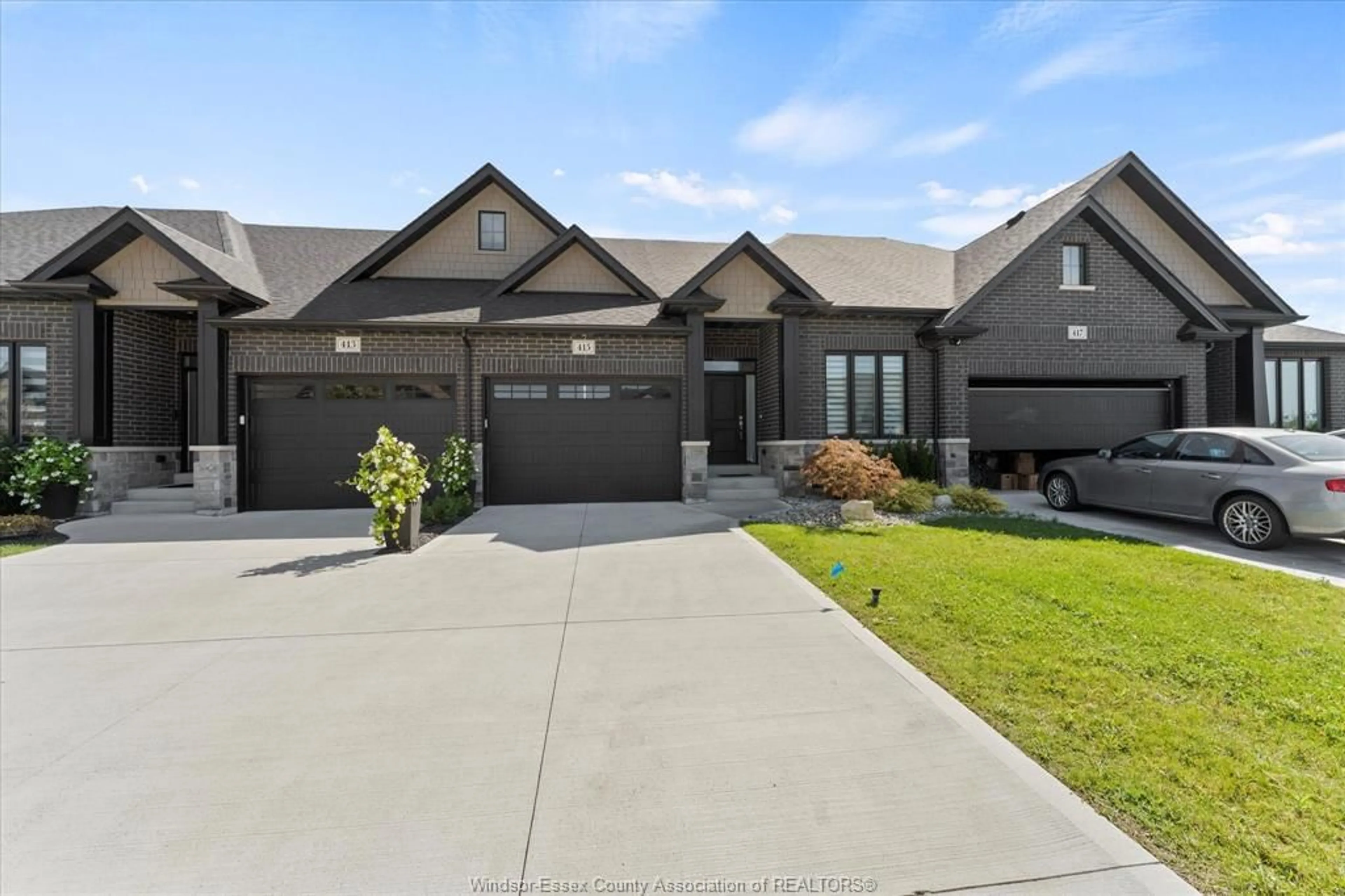 Home with brick exterior material, street for 415 Caserta Cres, Belle River Ontario N8L 0A5