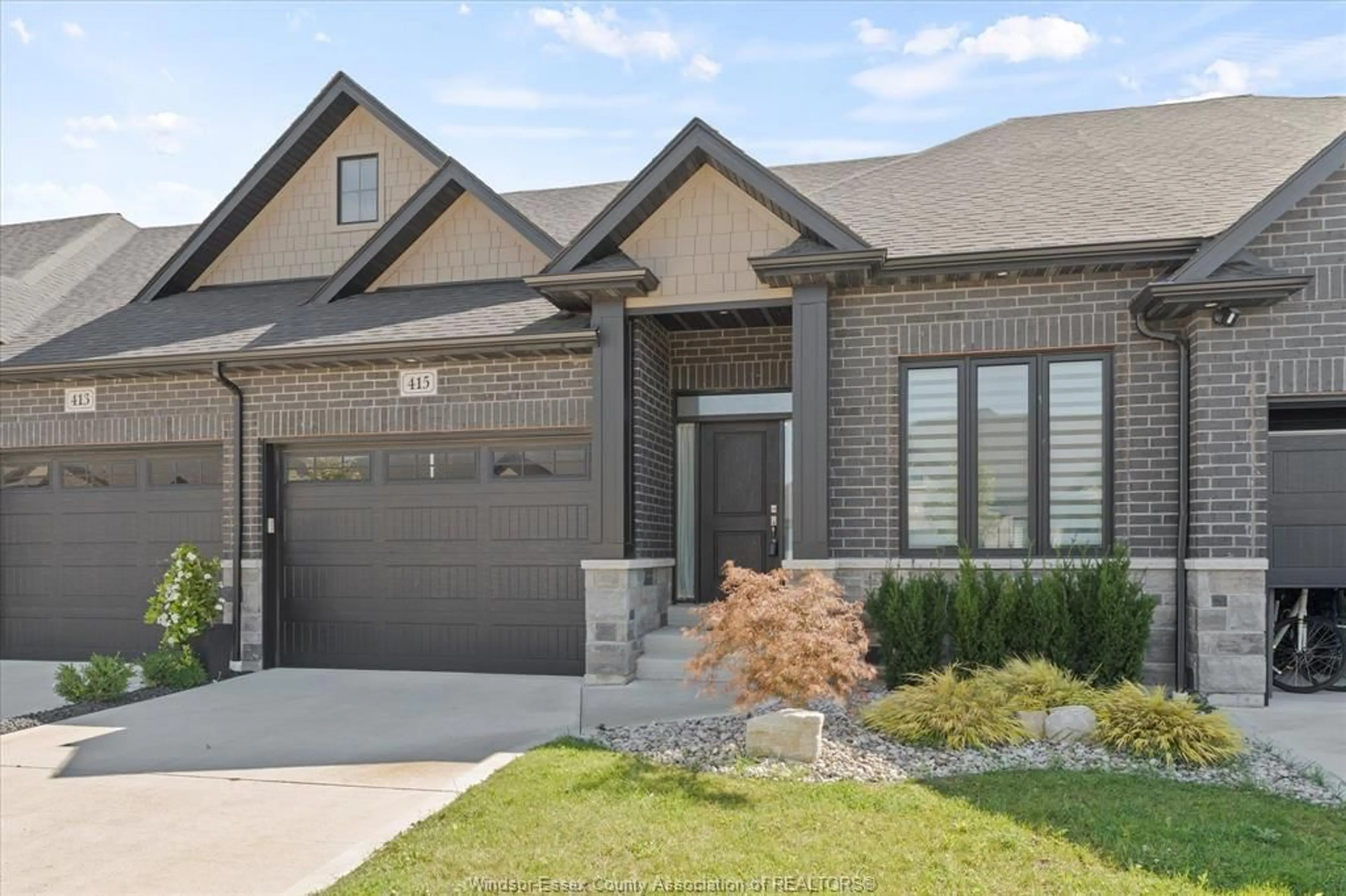Home with brick exterior material, street for 415 Caserta Cres, Belle River Ontario N8L 0A5