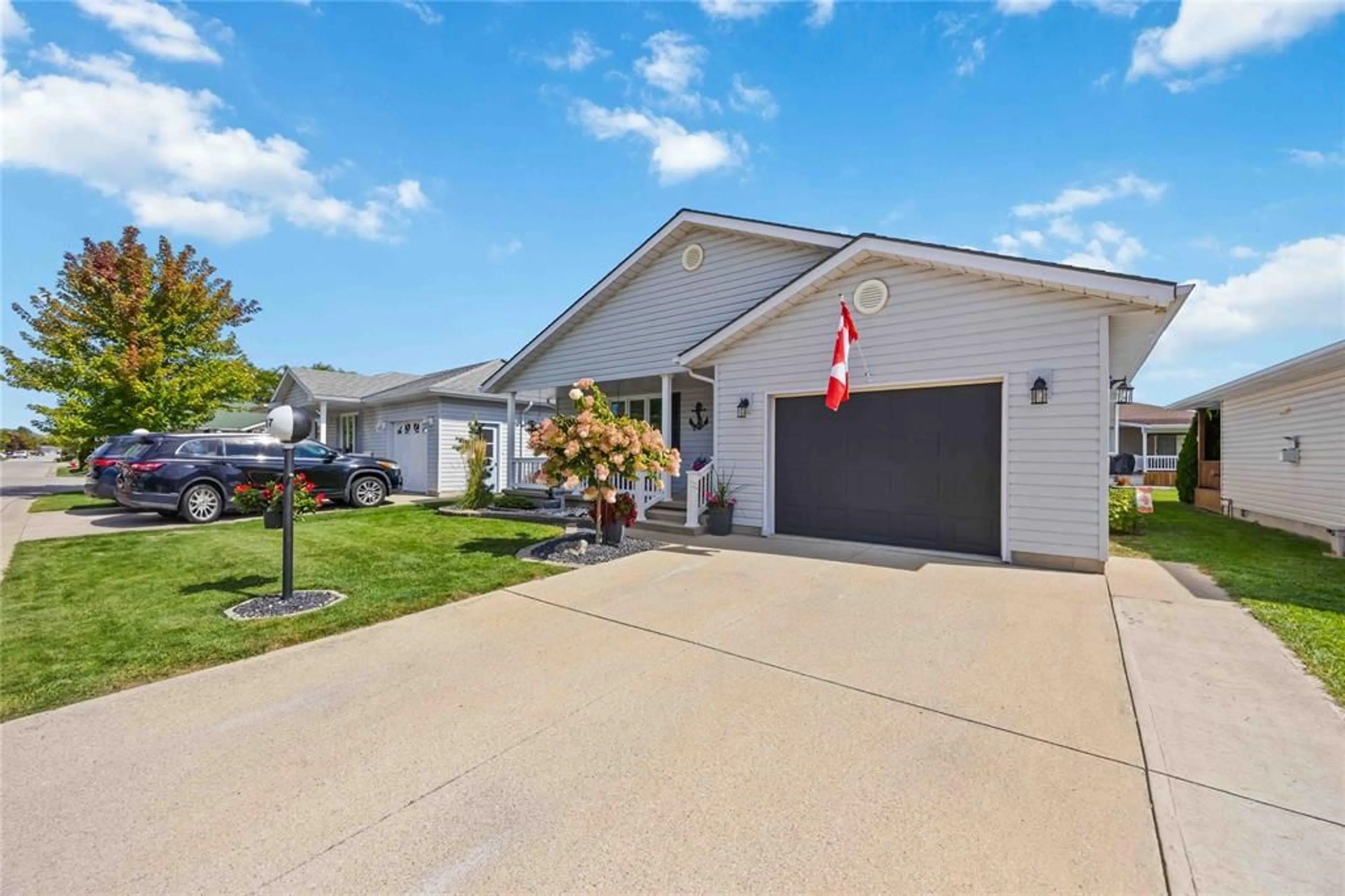 Home with vinyl exterior material, street for 5700 BLACKWELL Sideroad #407, Sarnia Ontario N7X 1B7