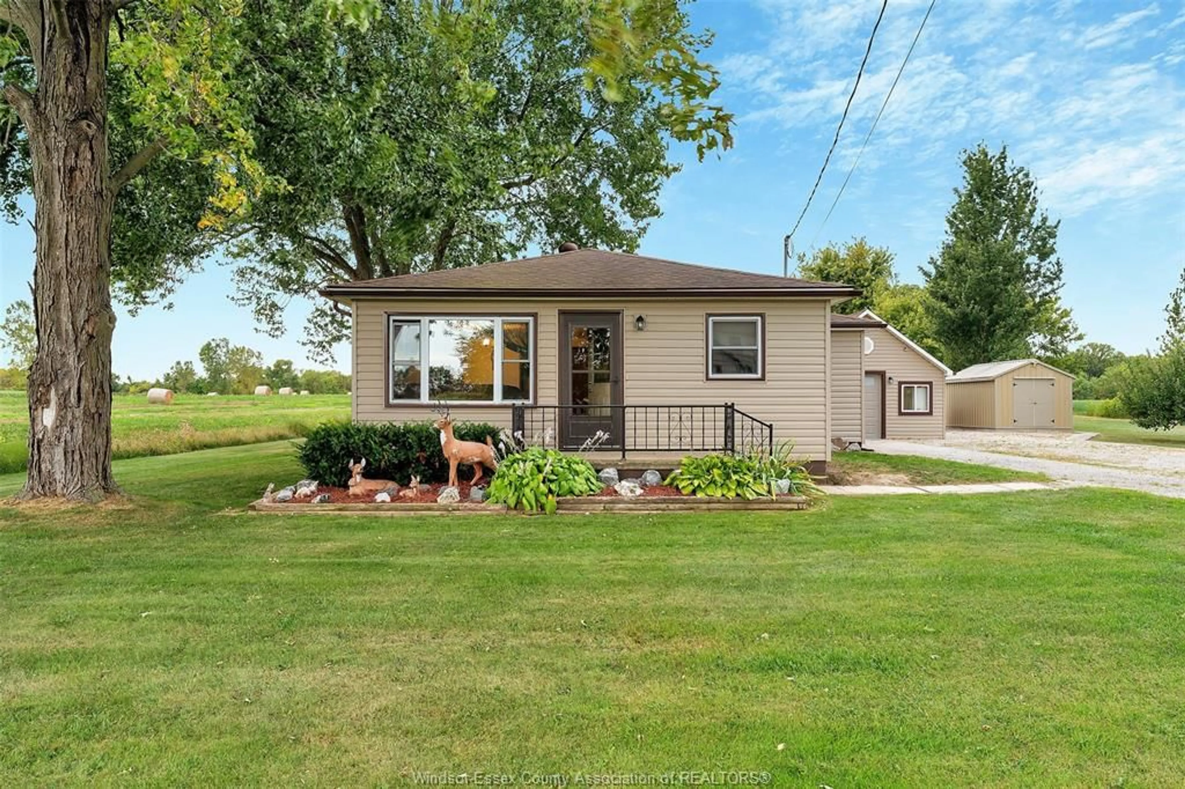 Home with vinyl exterior material, street for 3945 LAUZON Rd, Windsor Ontario N8N 2M1
