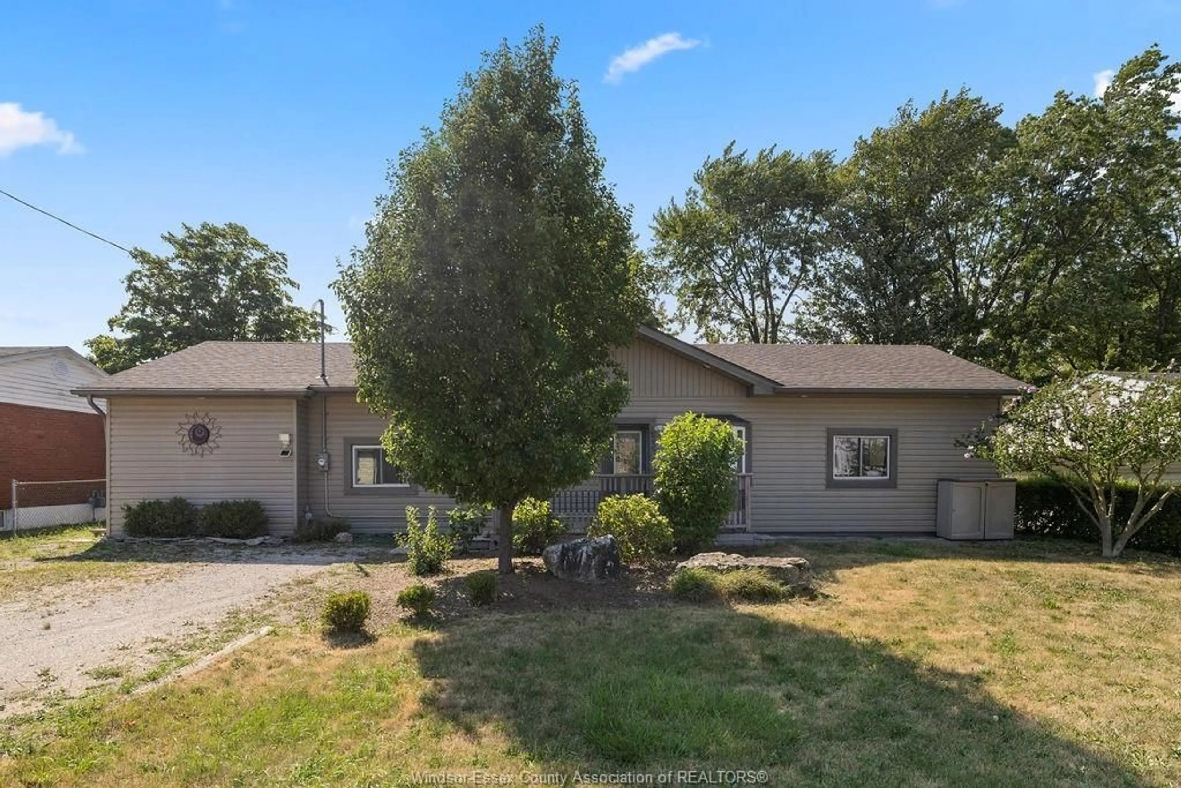 A pic from outside/outdoor area/front of a property/back of a property/a pic from drone, unknown for 215 Dubois, Lakeshore Ontario N0R 1C0