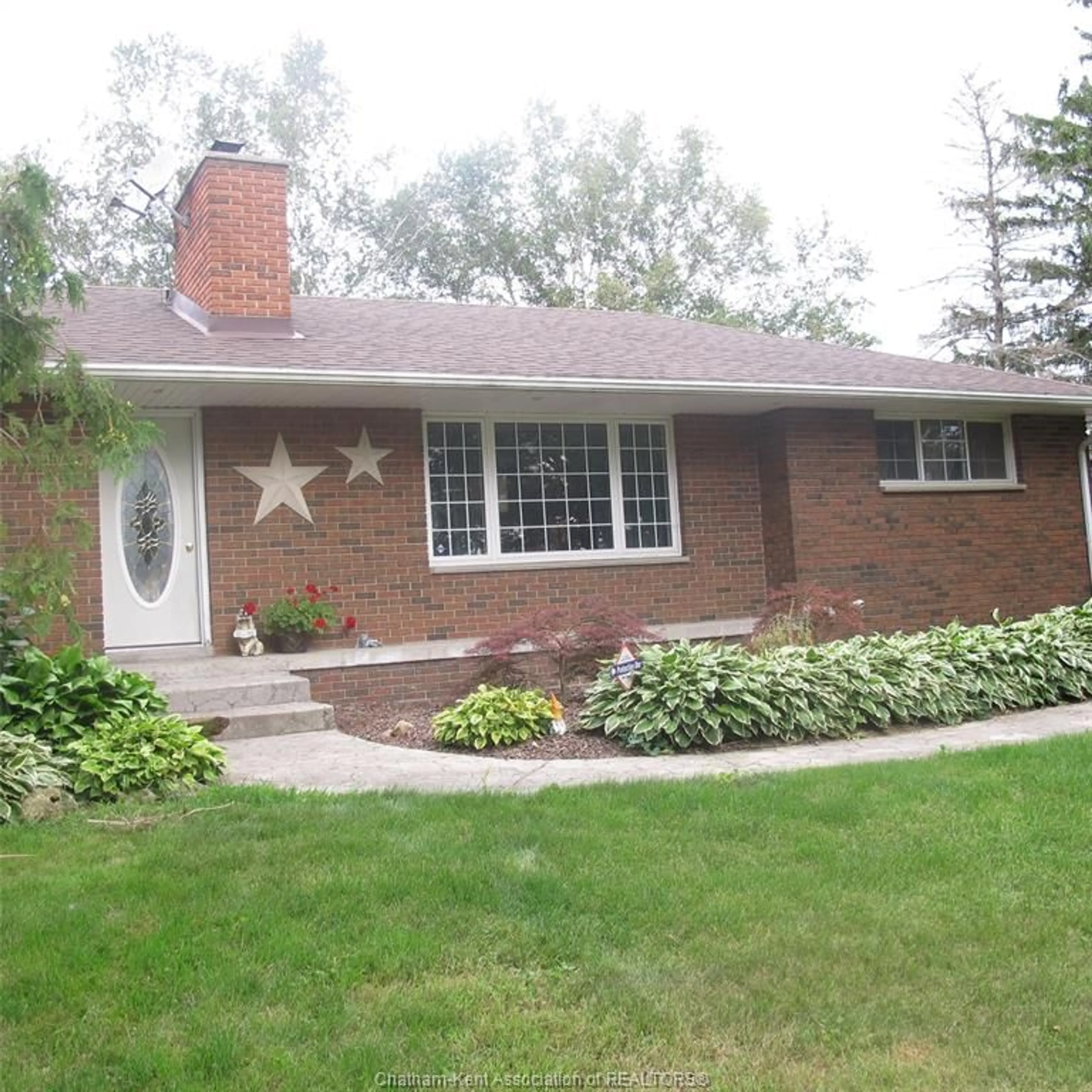 Home with brick exterior material, street for 15061 TURIN Line, Highgate Ontario N0P 1C0