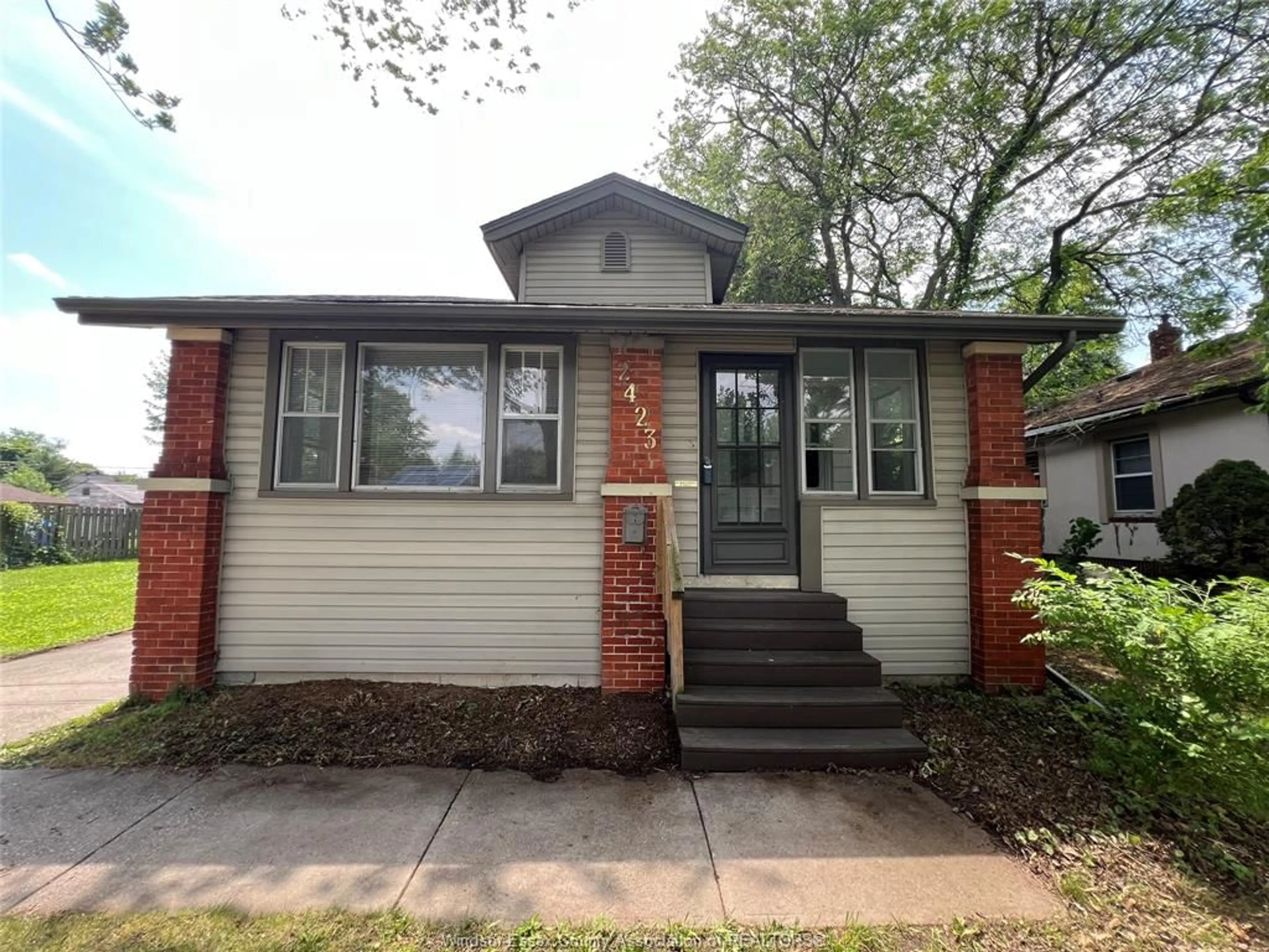 Home with brick exterior material, street for 2423 PRINCESS Ave, Windsor Ontario N8T 1V2