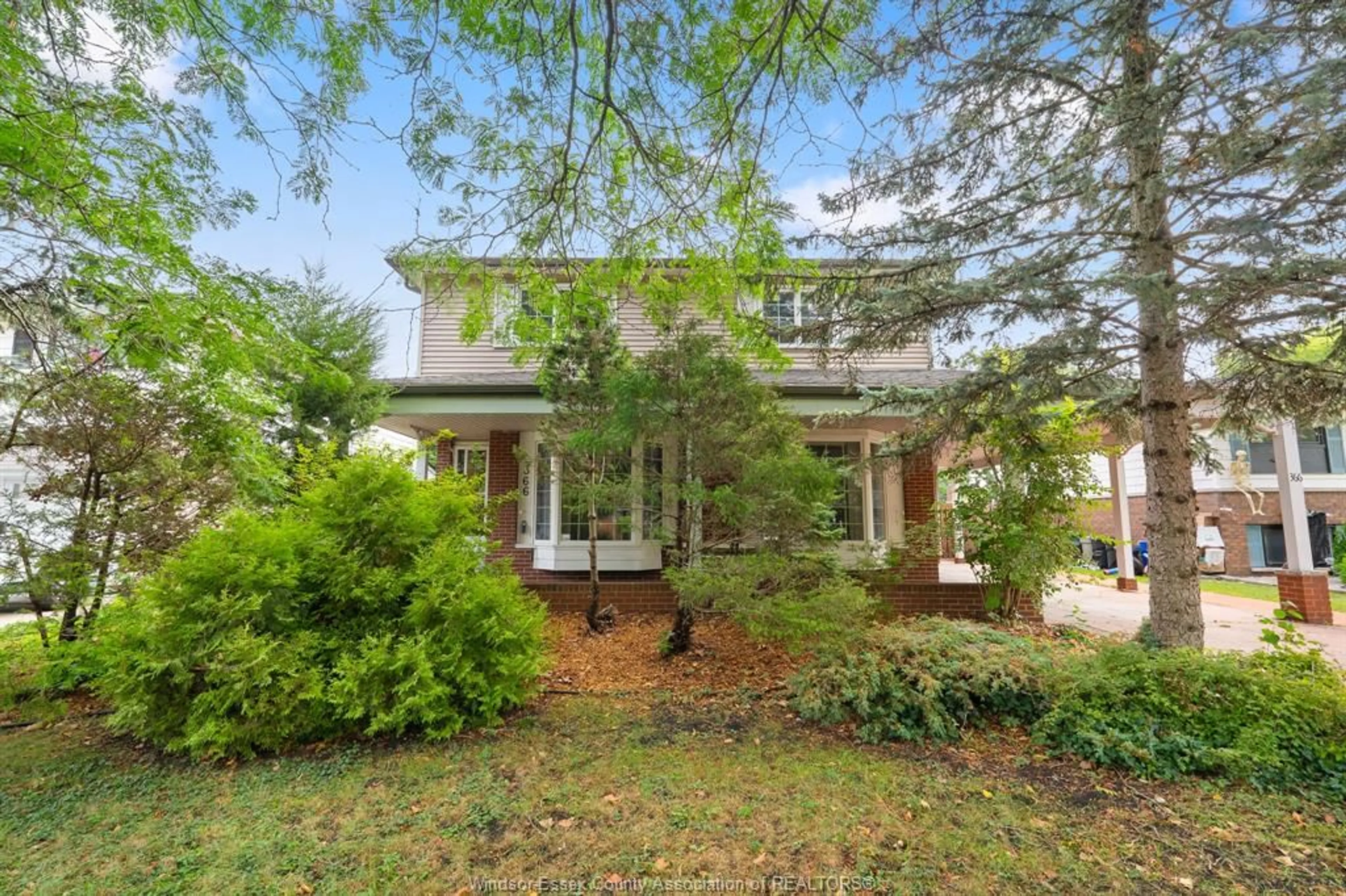 Home with brick exterior material, street for 366 GENEVIEVE St, Windsor Ontario N8S 3V6