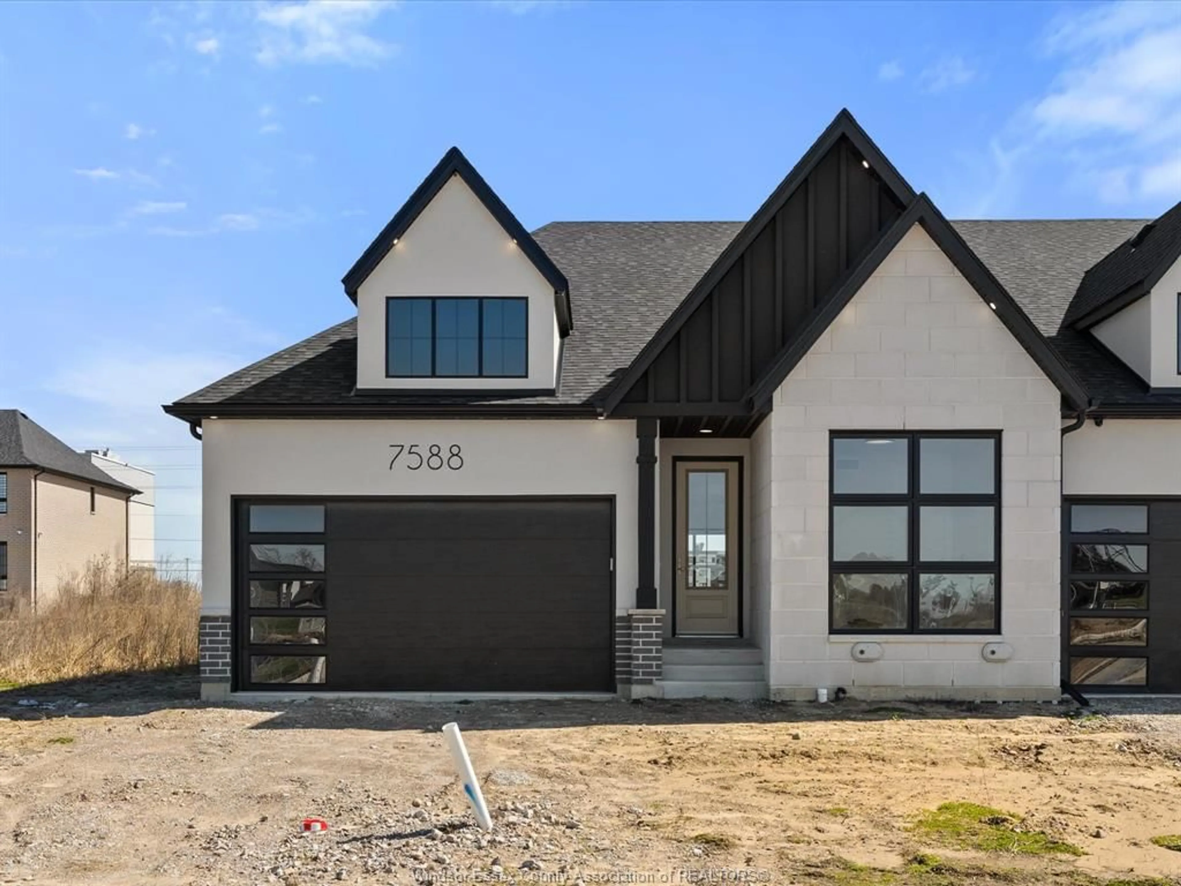Home with brick exterior material, street for 7588 Silverleaf Lane, LaSalle Ontario N9H 1E3
