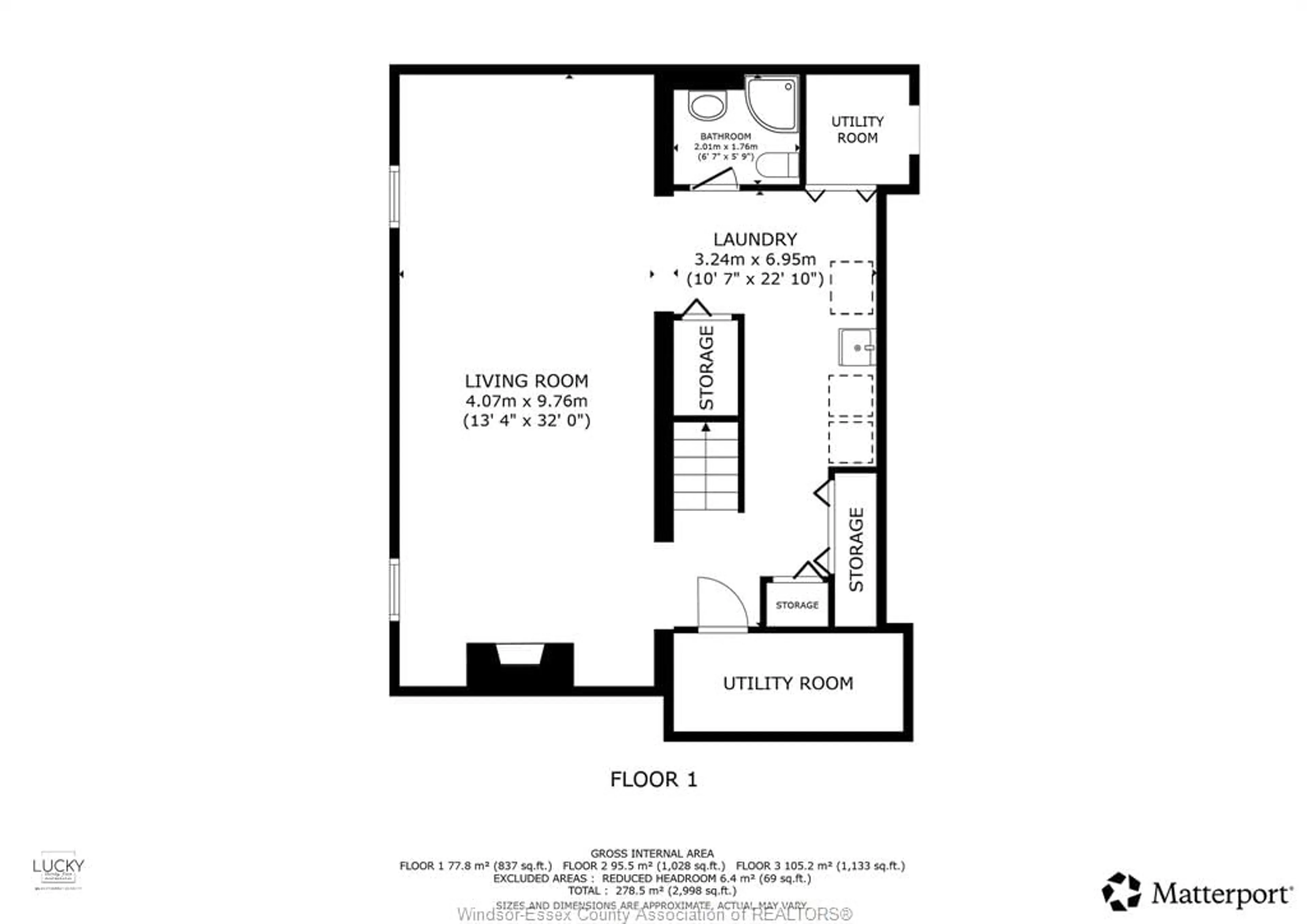Floor plan for 12605 LITTLE RIVER Blvd, Tecumseh Ontario N8N 4B9