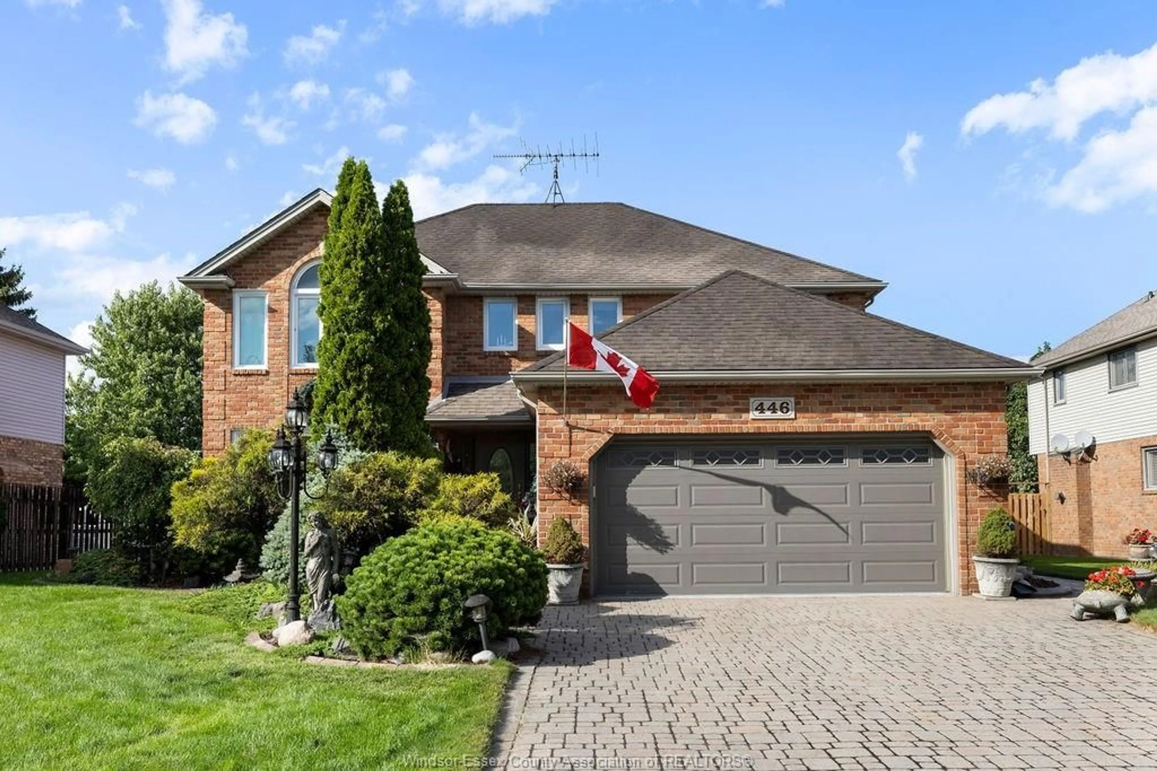 Home with brick exterior material, street for 446 CORBETT, Tecumseh Ontario N8N 4T4